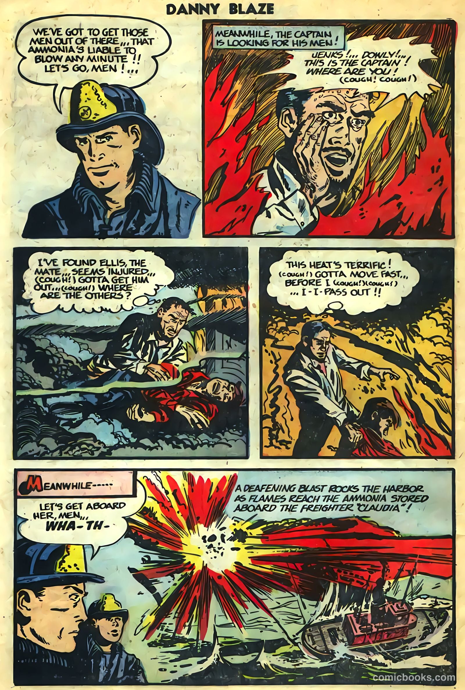 Danny Blaze #1 (1955) — page 8 of 36