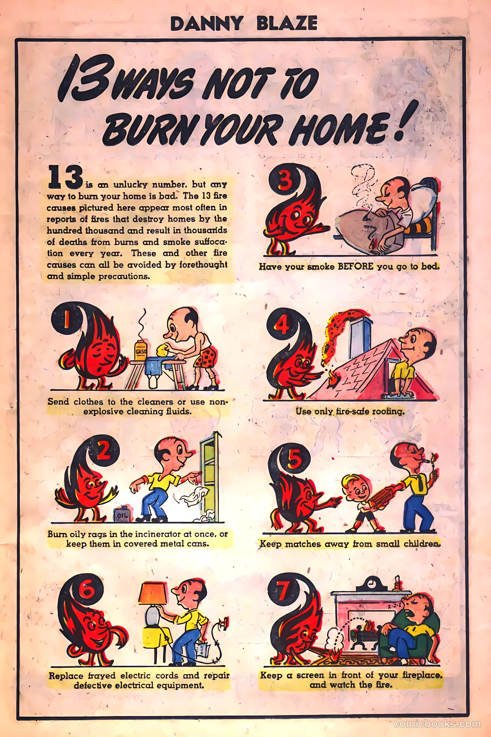 Danny Blaze #1 (1955) — page 11 of 36