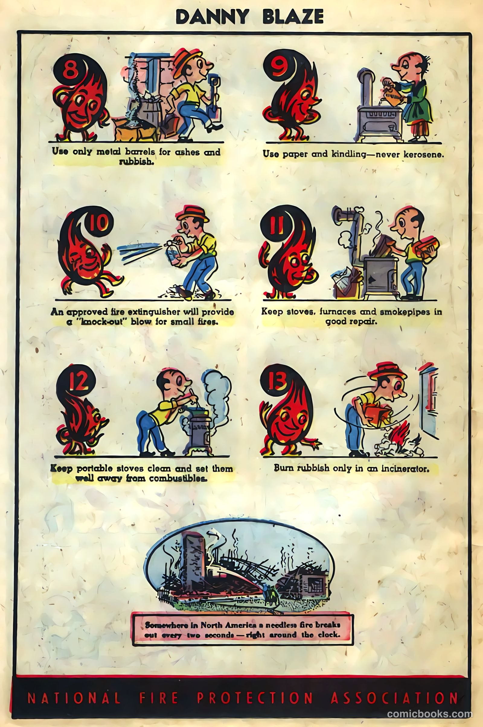 Danny Blaze #1 (1955) — page 12 of 36