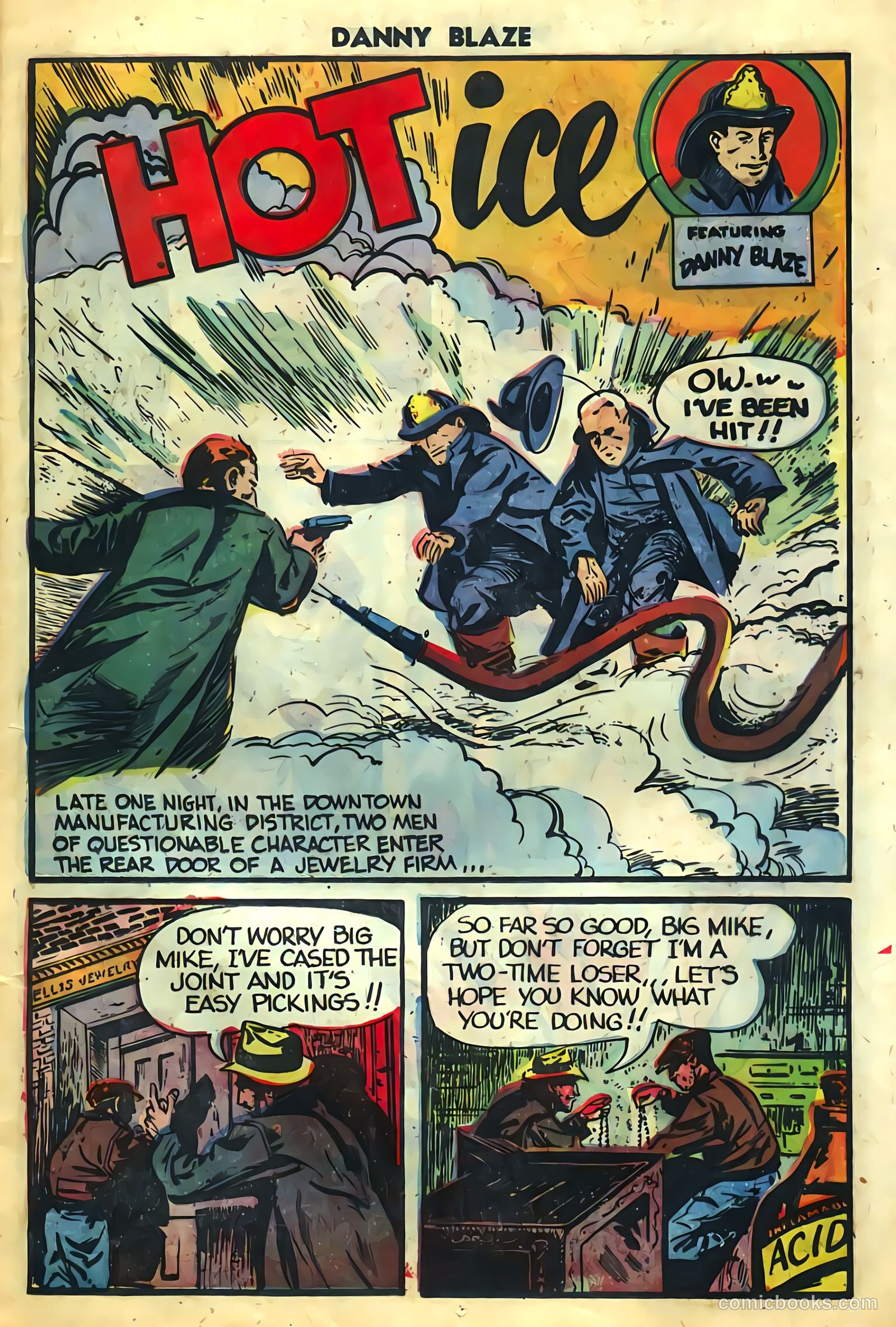 Danny Blaze #1 (1955) — page 13 of 36