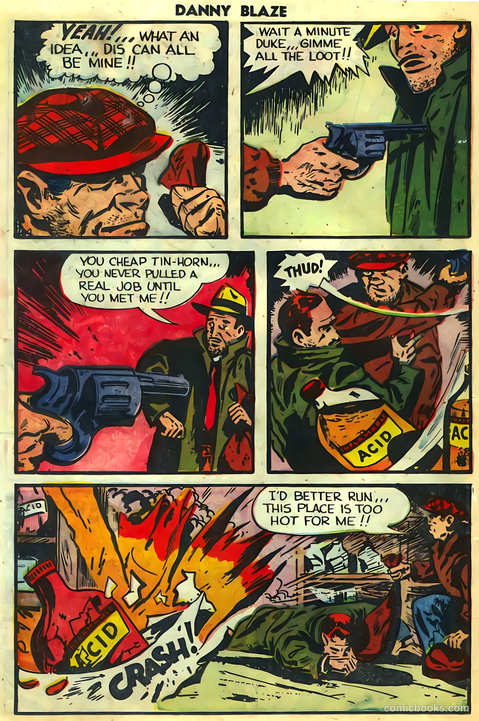 Danny Blaze #1 (1955) — page 14 of 36