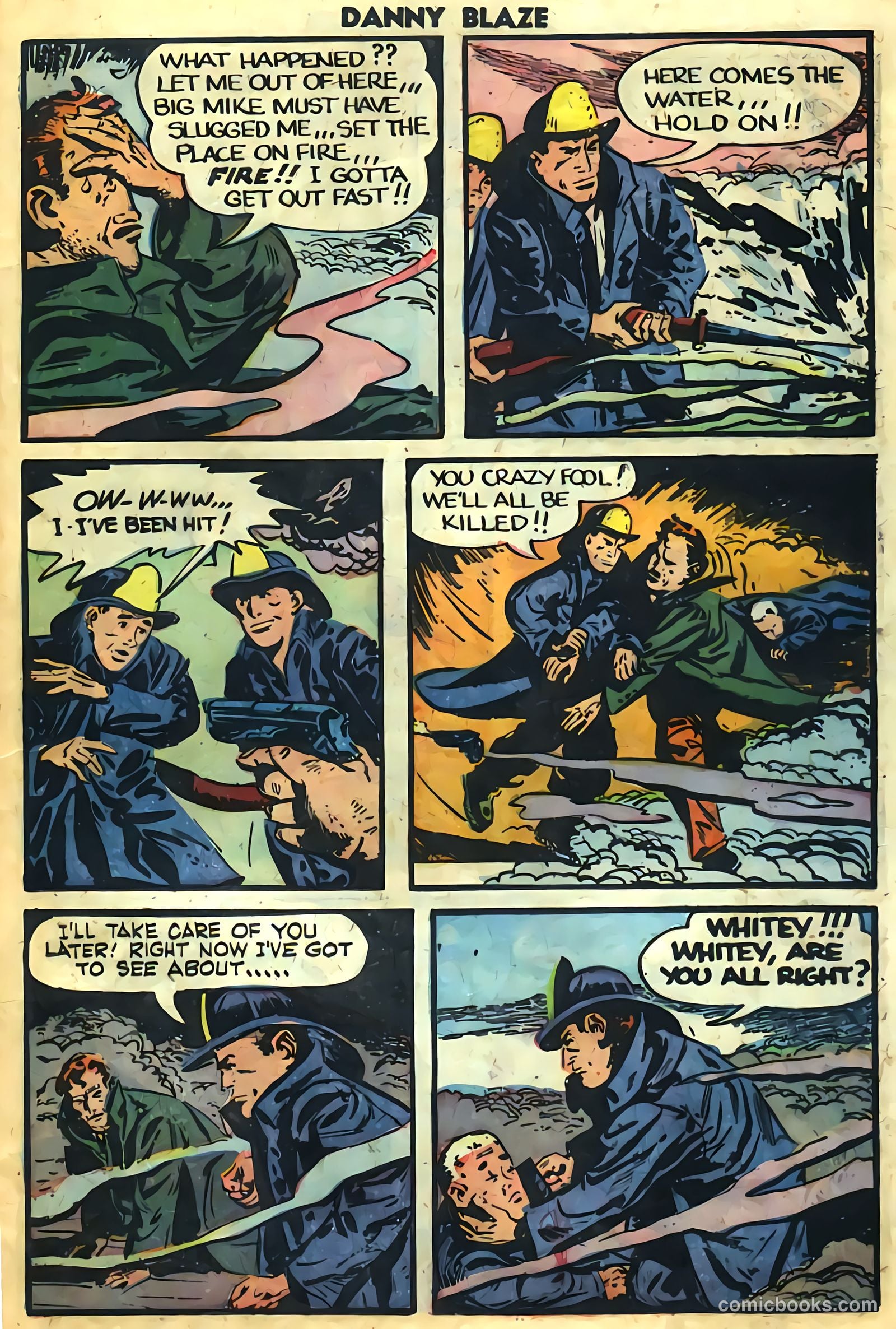 Danny Blaze #1 (1955) — page 17 of 36