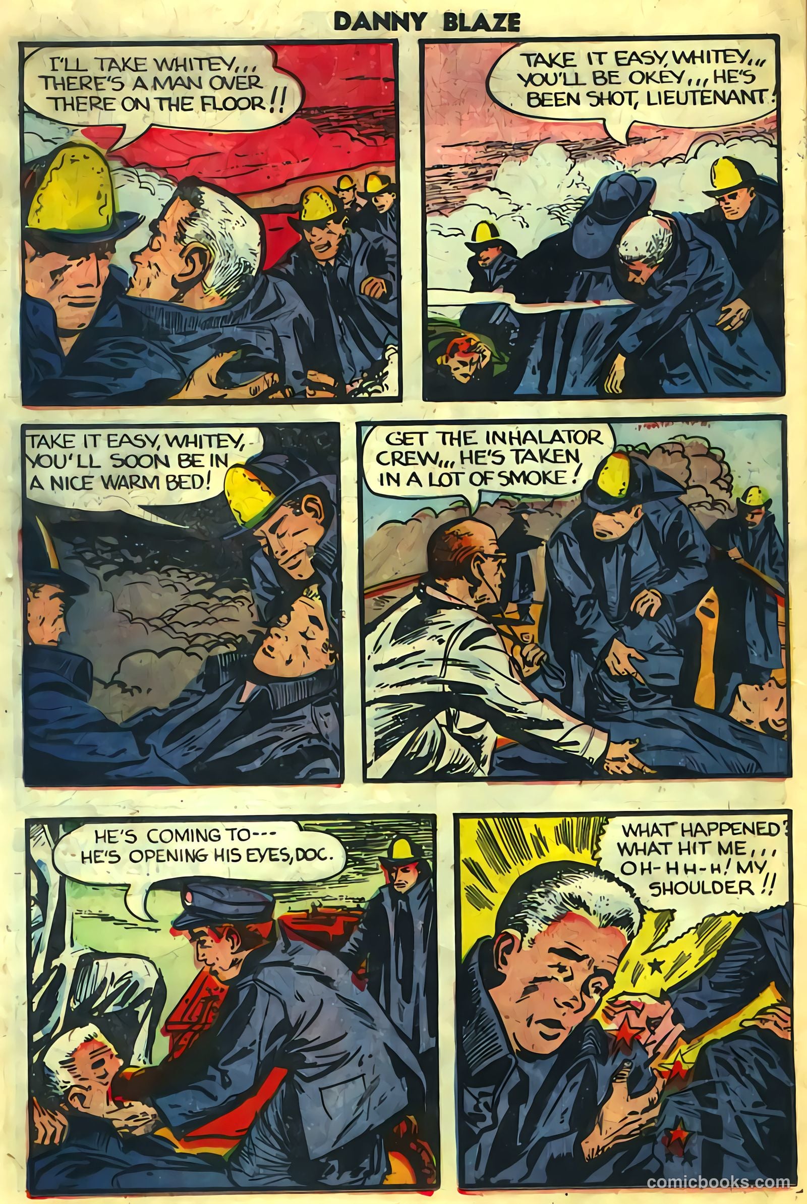 Danny Blaze #1 (1955) — page 18 of 36