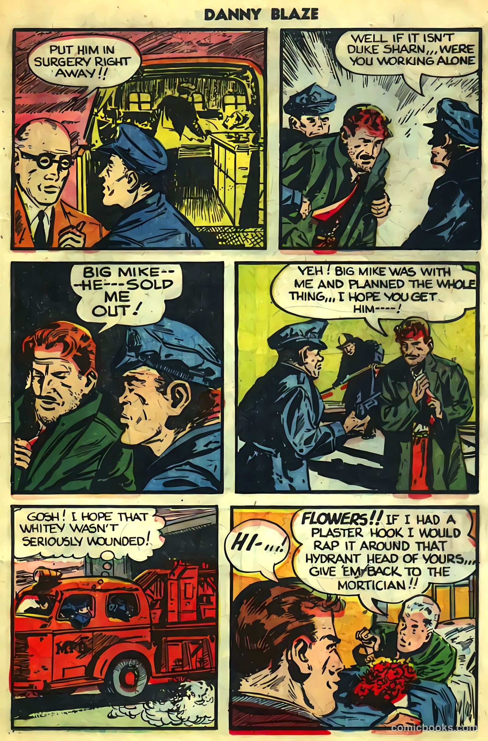 Danny Blaze #1 (1955) — page 19 of 36