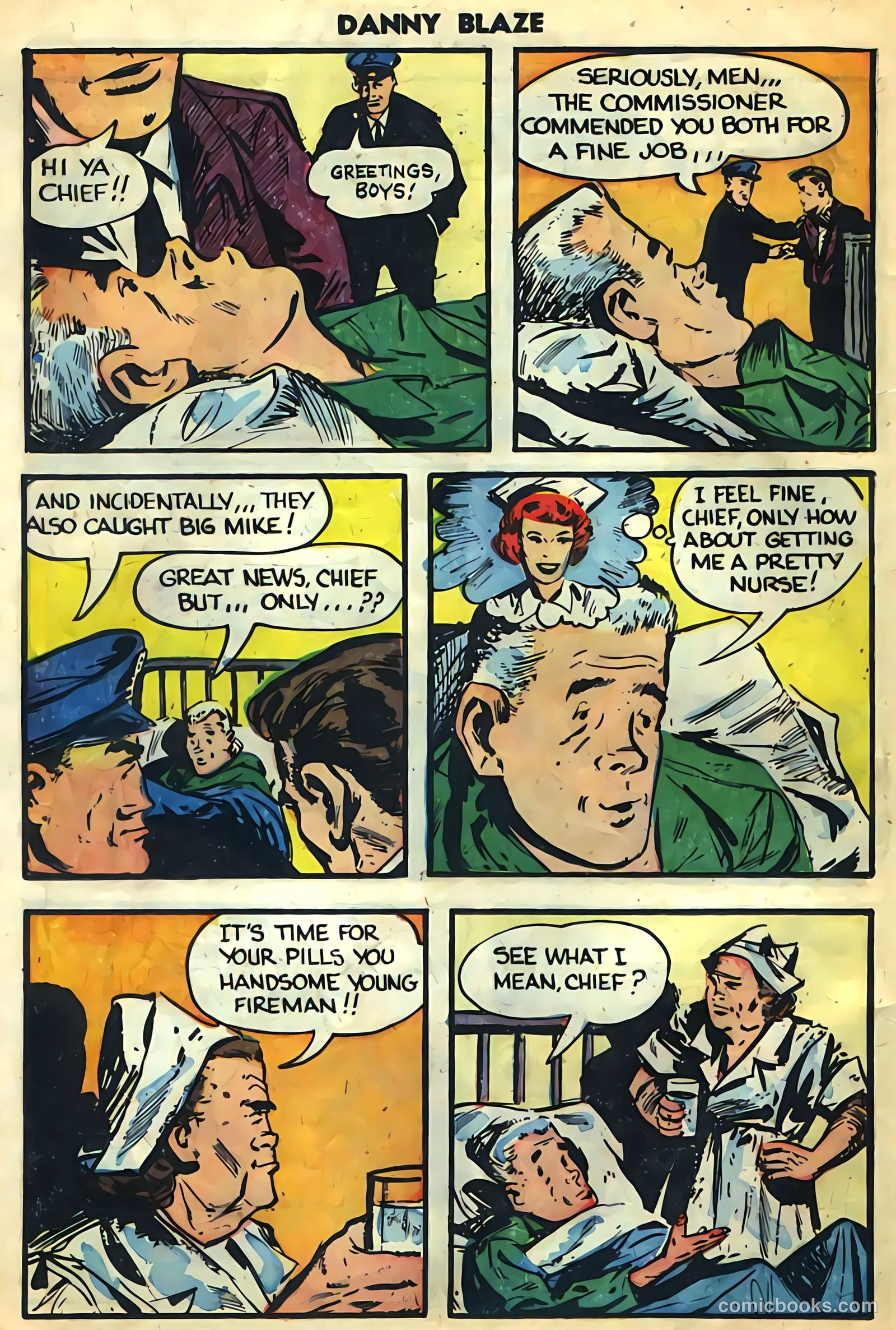 Danny Blaze #1 (1955) — page 20 of 36