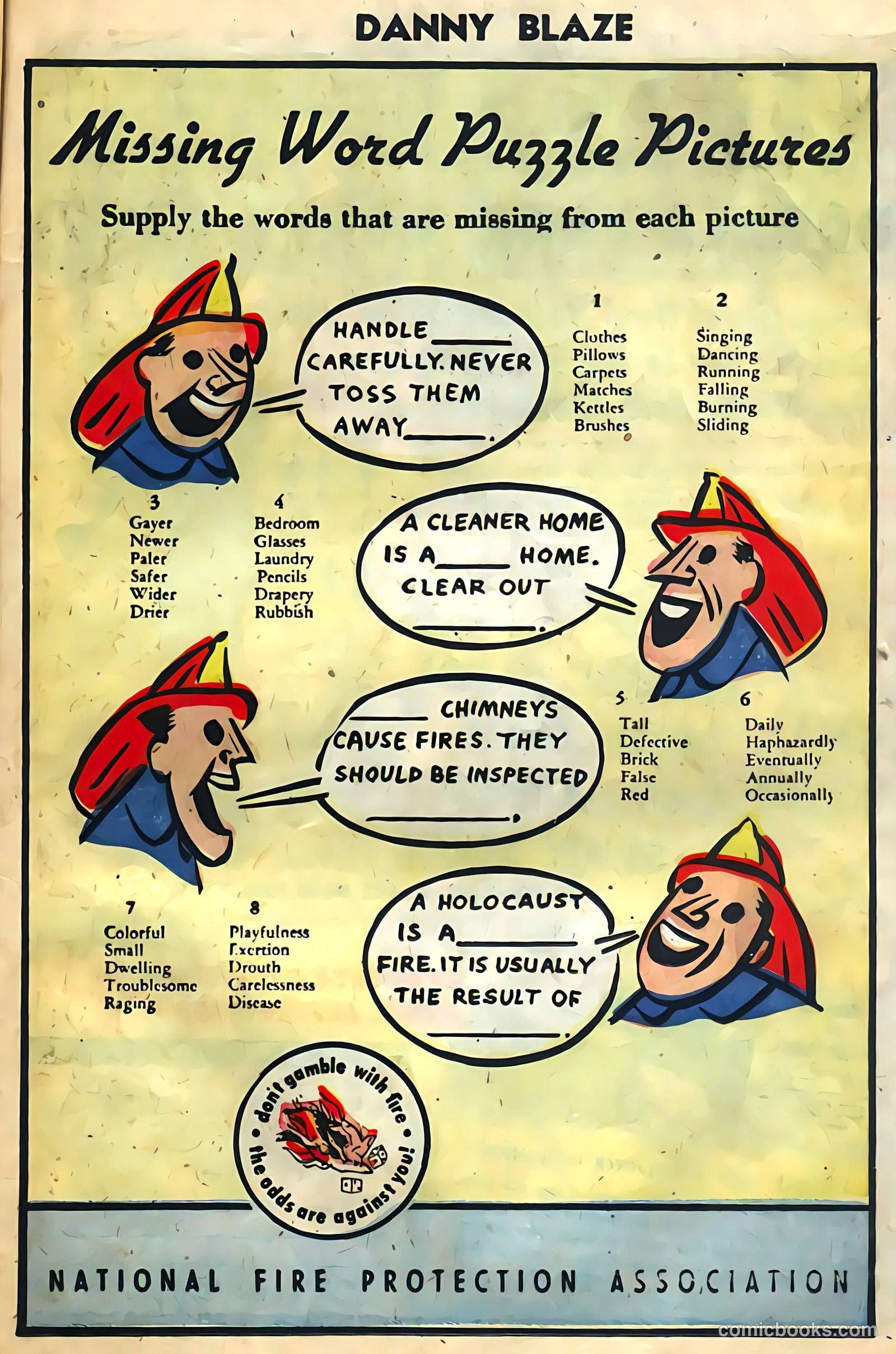 Danny Blaze #1 (1955) — page 21 of 36