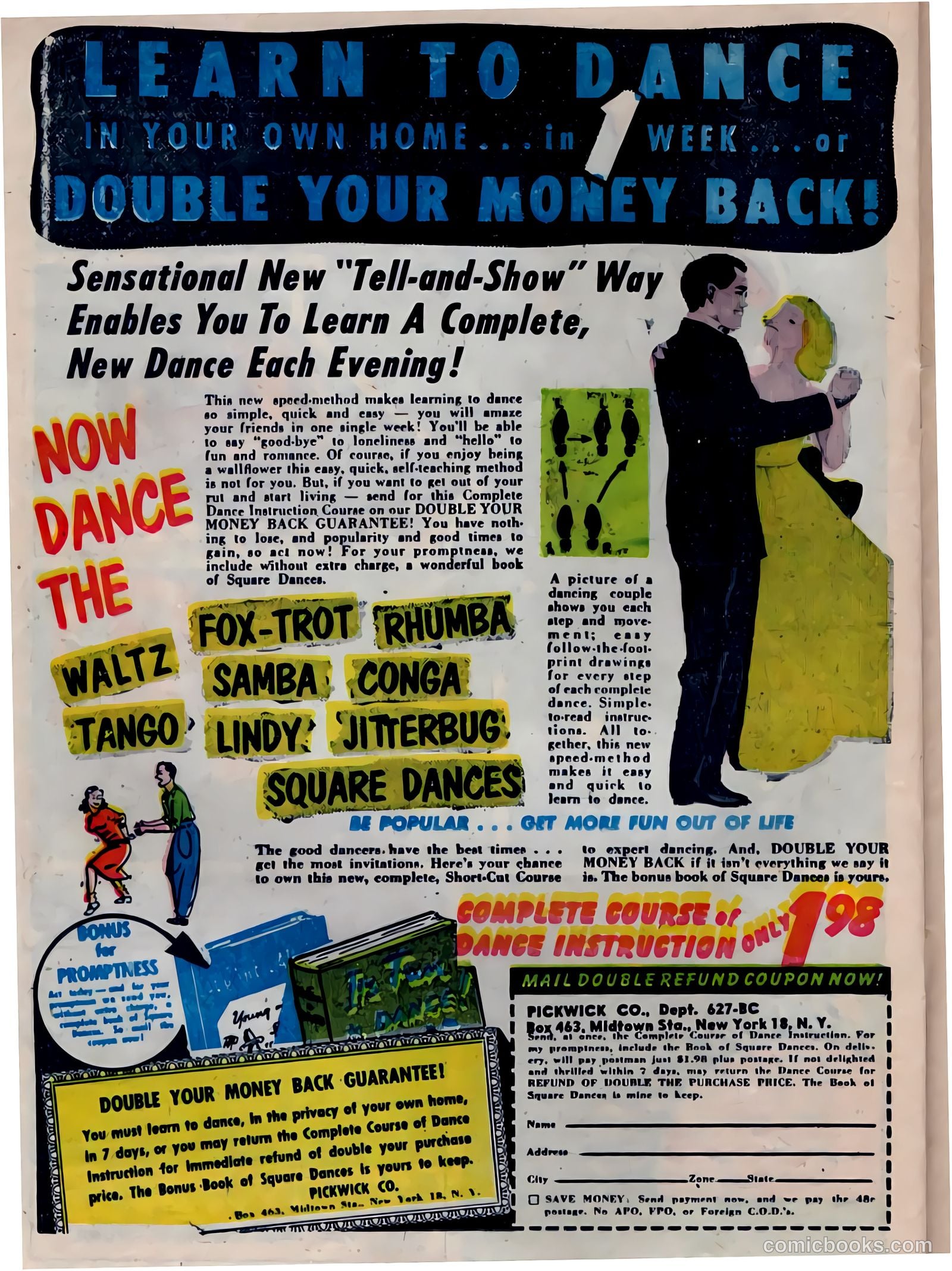 Danny Blaze #1 (1955) — page 22 of 36