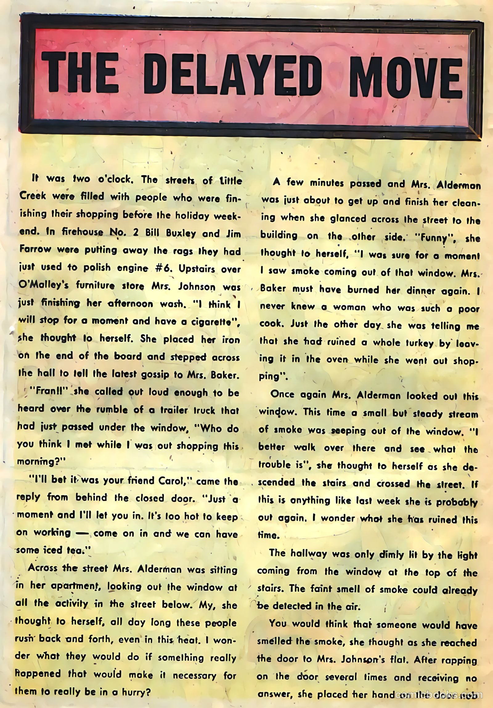 Danny Blaze #1 (1955) — page 24 of 36