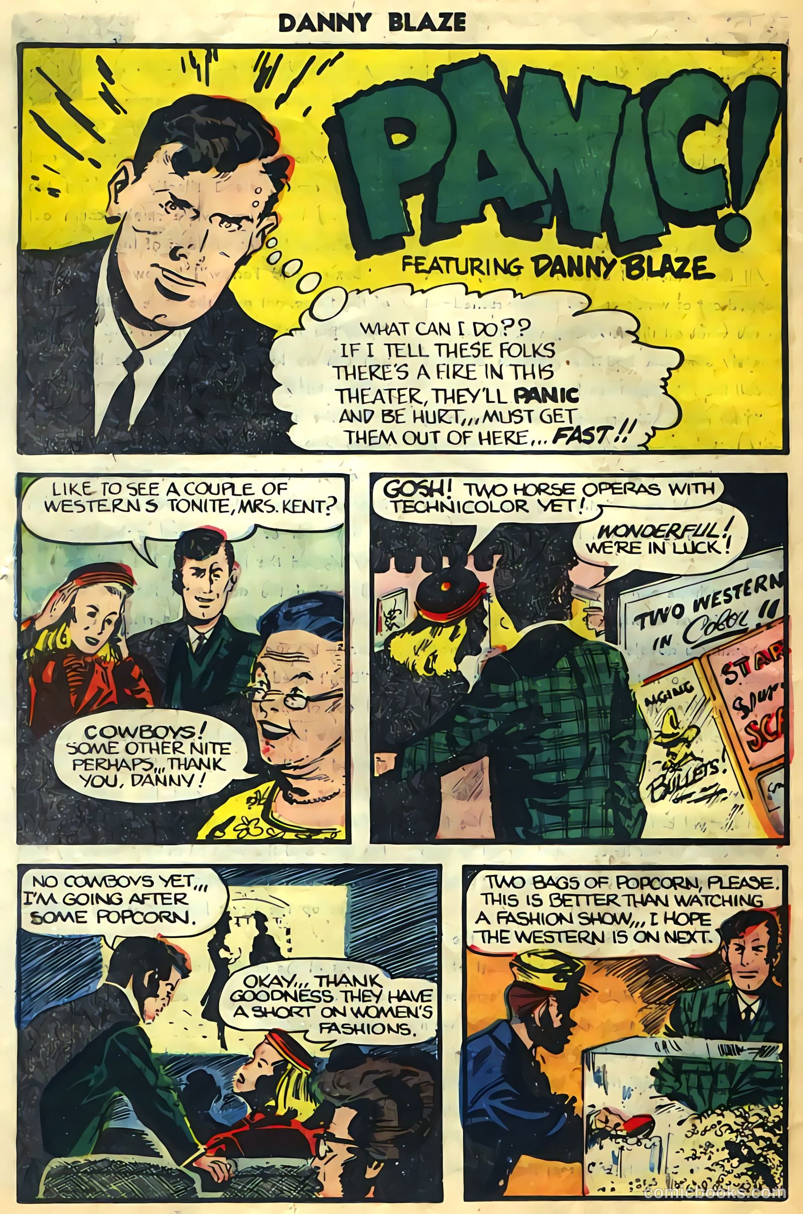 Danny Blaze #1 (1955) — page 26 of 36