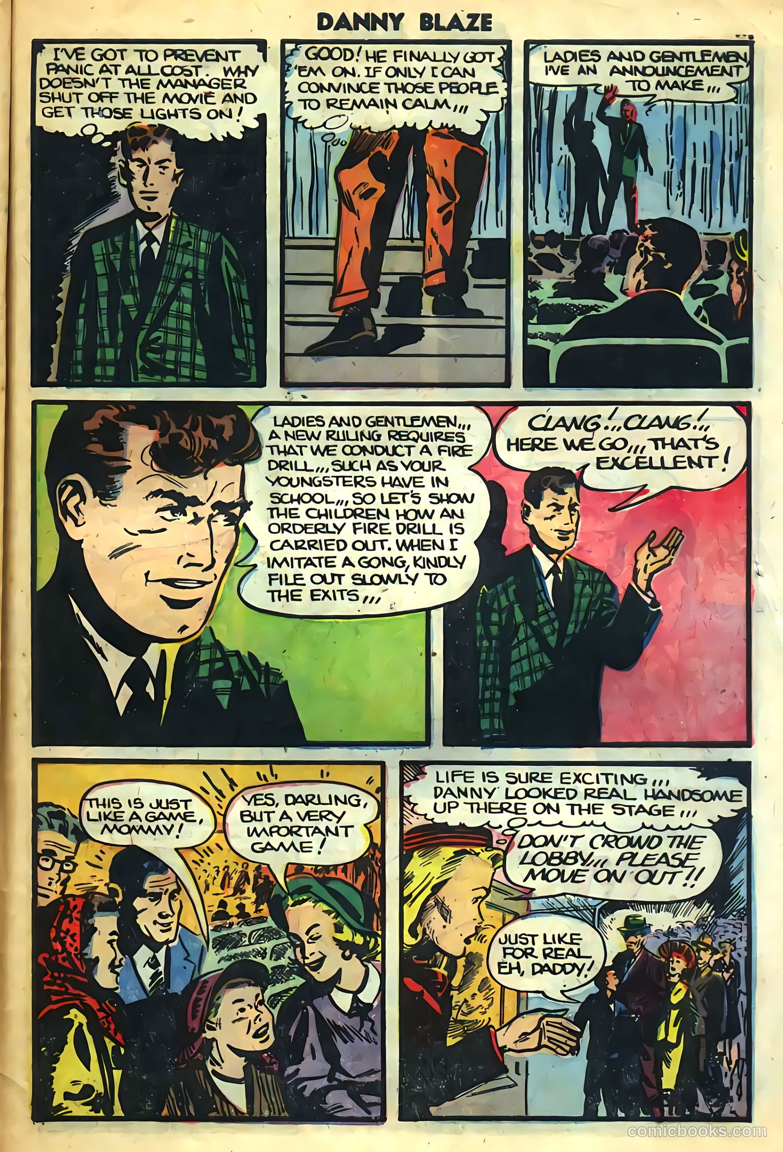 Danny Blaze #1 (1955) — page 29 of 36