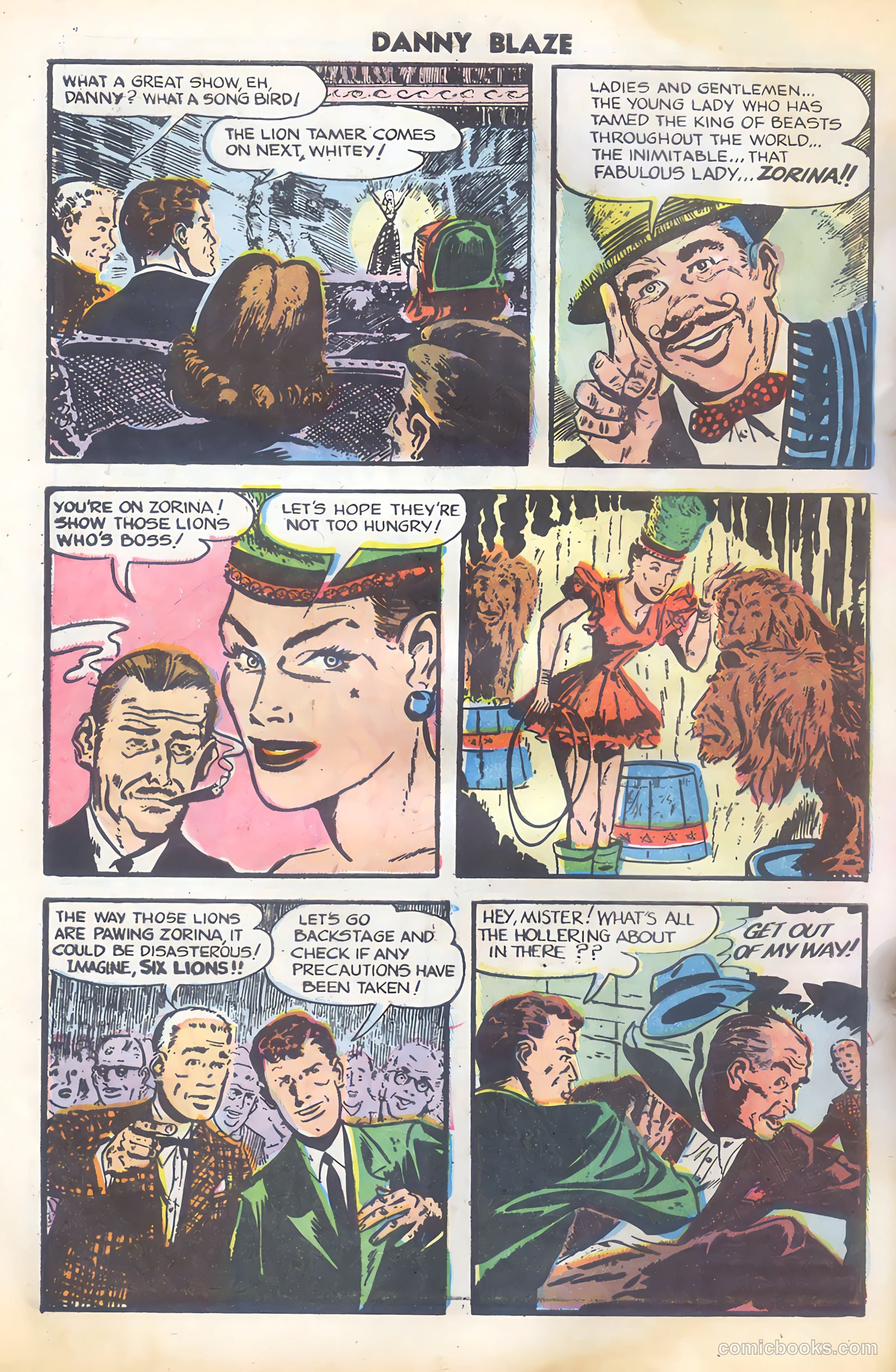 Danny Blaze #2 (1955) — page 4 of 36