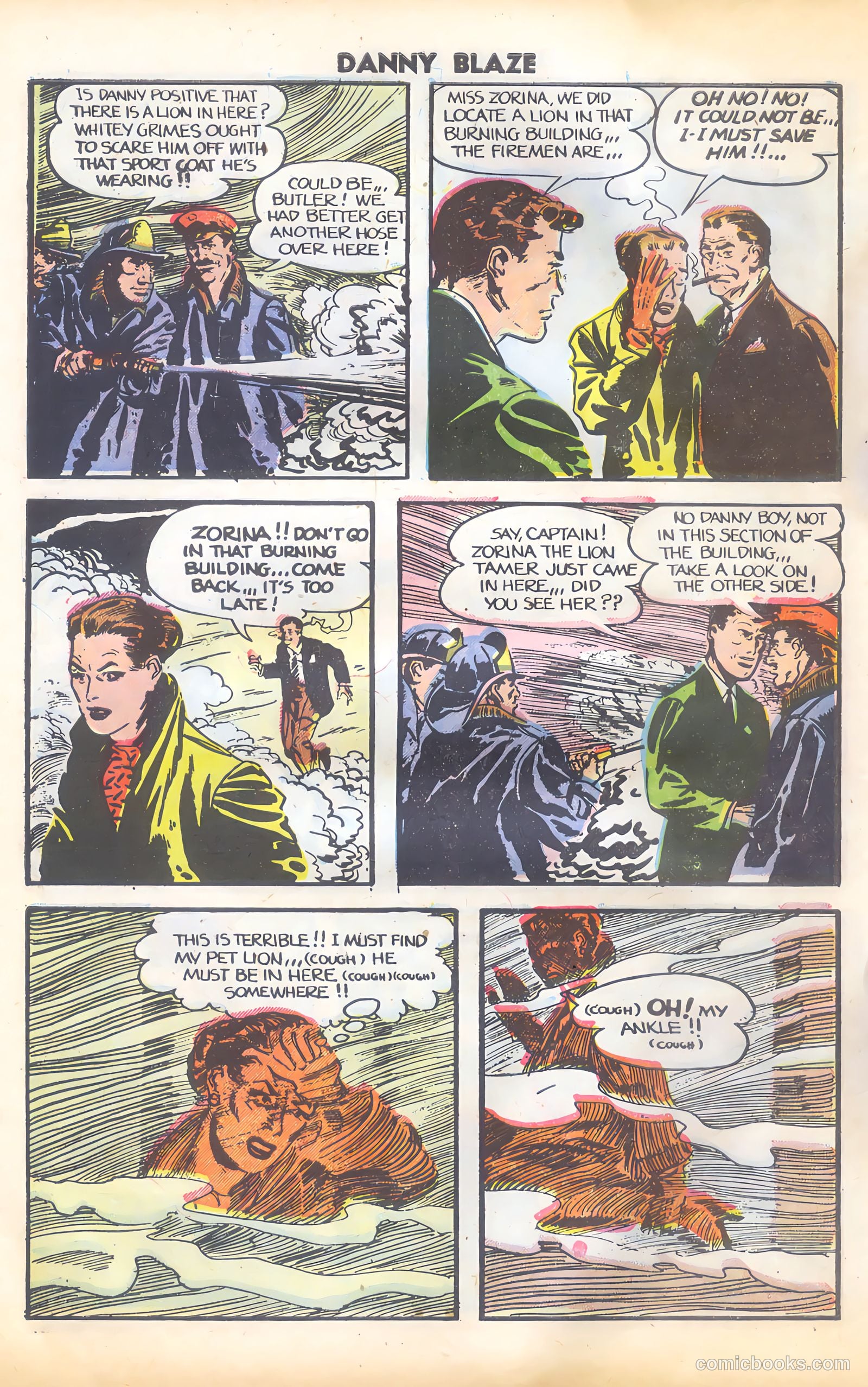Danny Blaze #2 (1955) — page 10 of 36