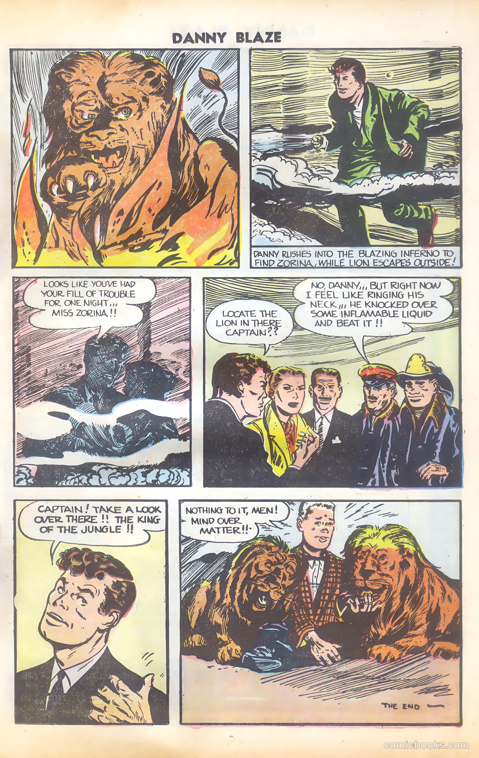 Danny Blaze #2 (1955) — page 11 of 36
