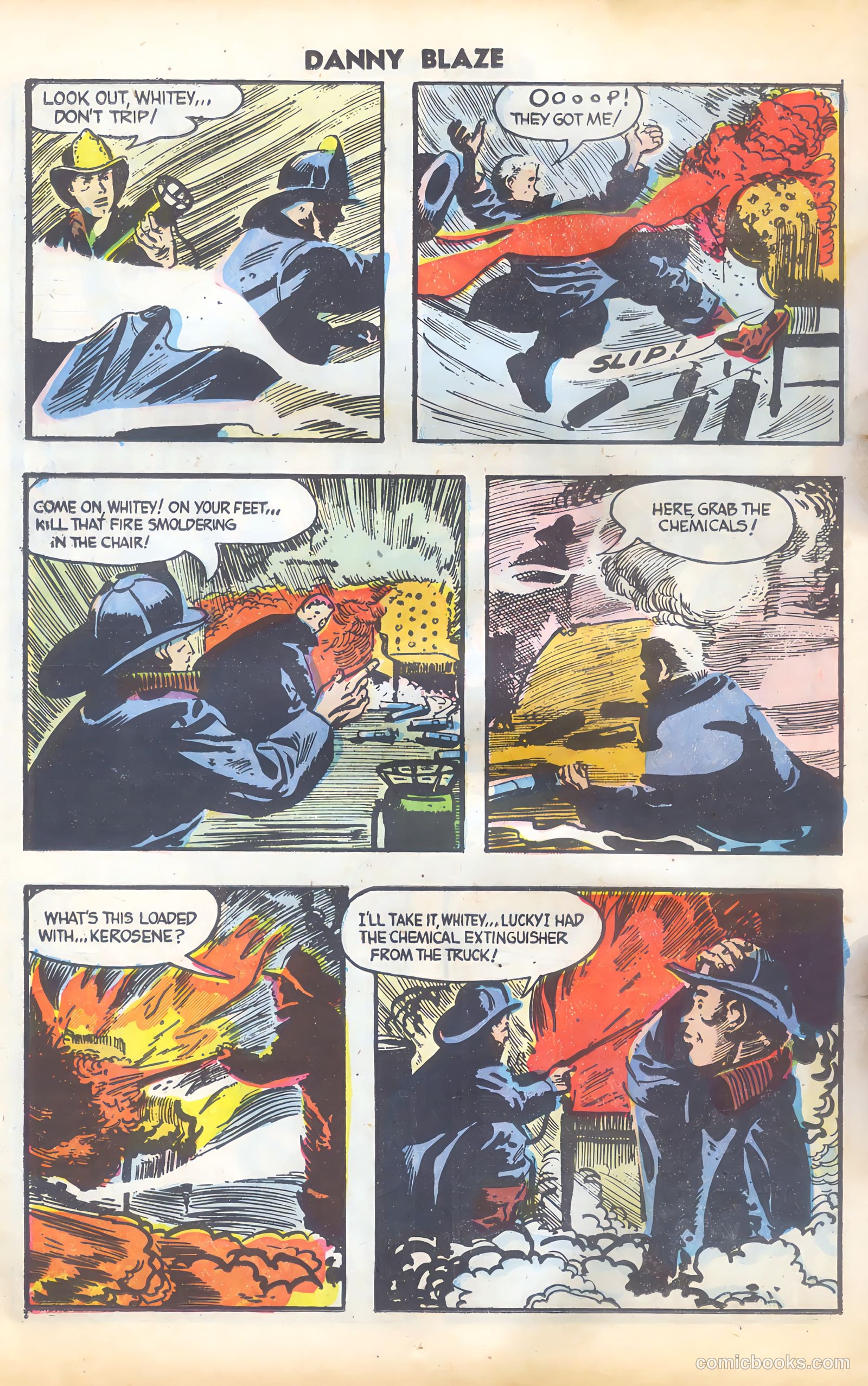 Danny Blaze #2 (1955) — page 14 of 36