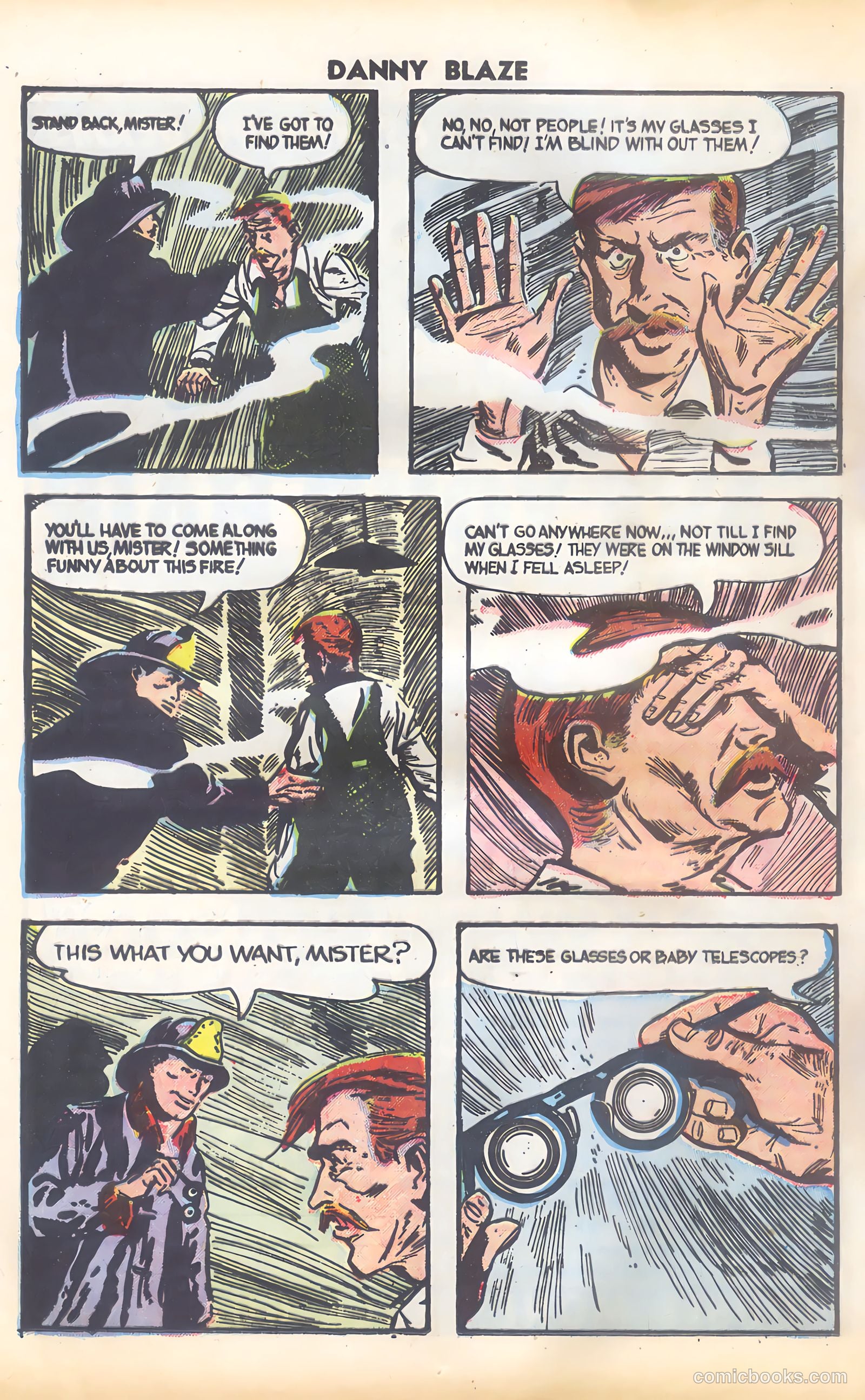 Danny Blaze #2 (1955) — page 16 of 36