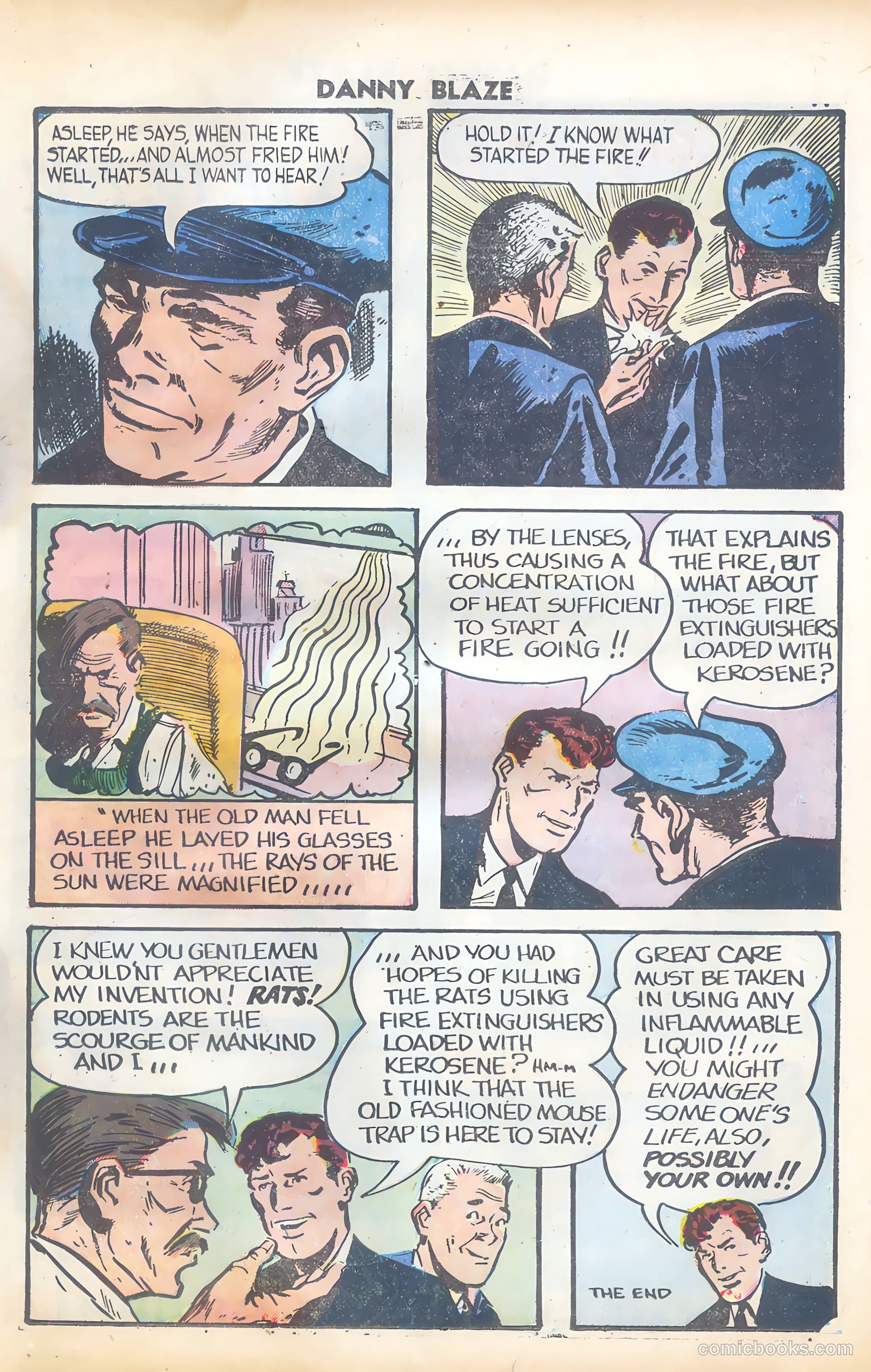 Danny Blaze #2 (1955) — page 19 of 36