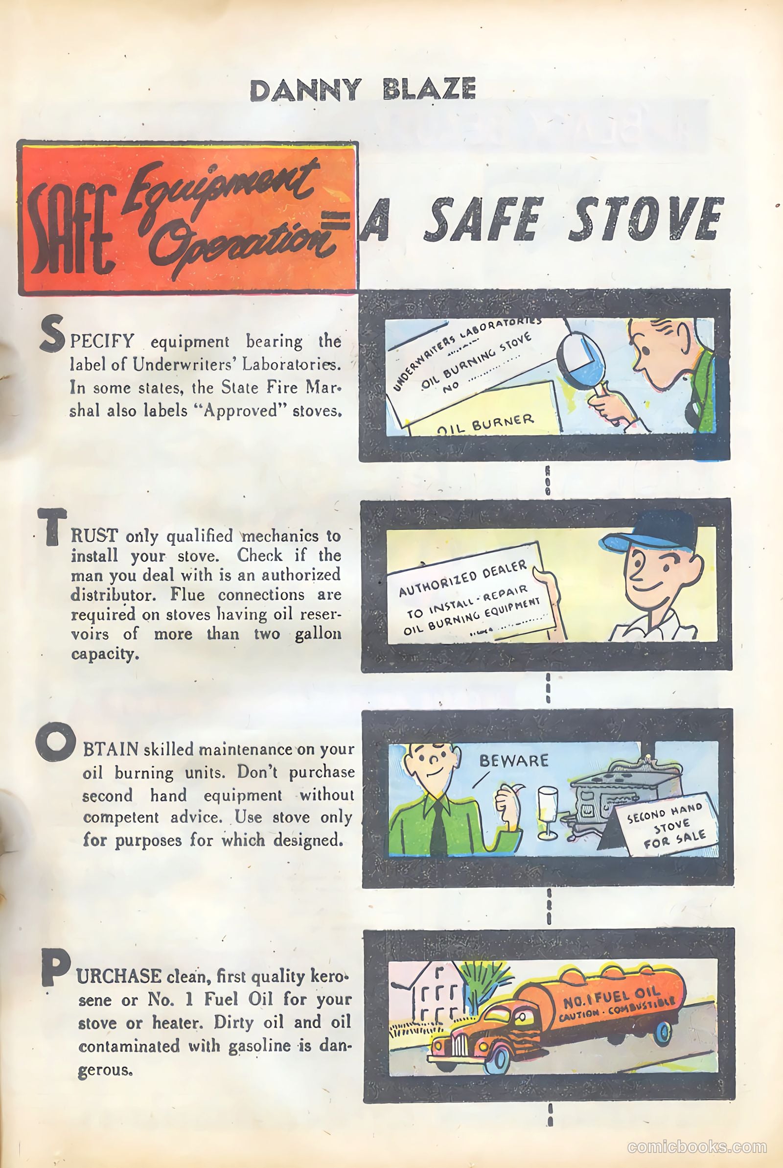 Danny Blaze #2 (1955) — page 21 of 36