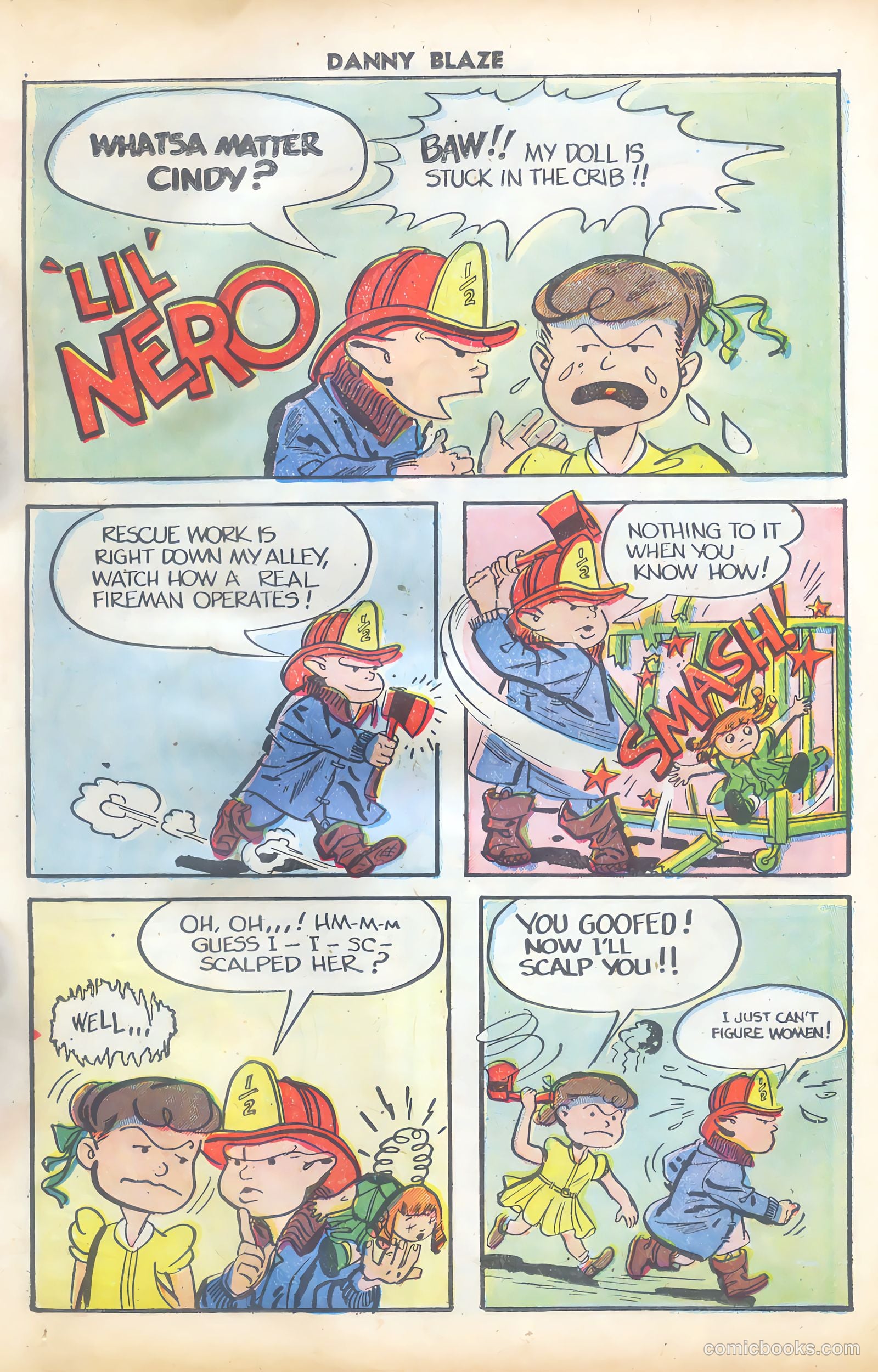 Danny Blaze #2 (1955) — page 23 of 36