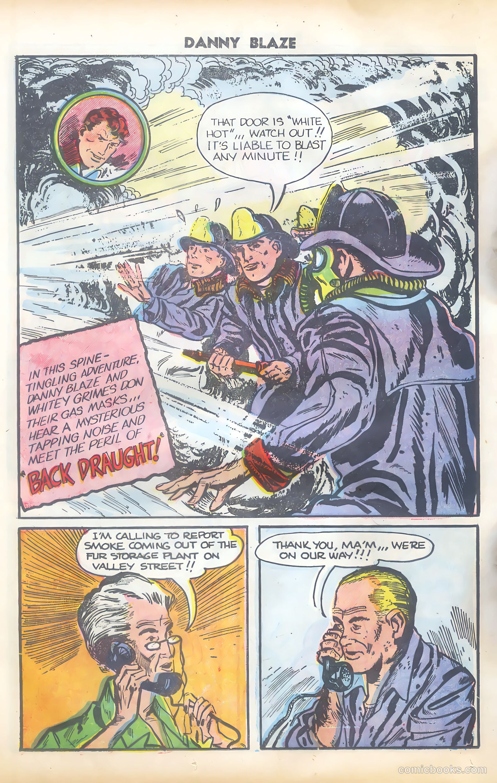 Danny Blaze #2 (1955) — page 24 of 36