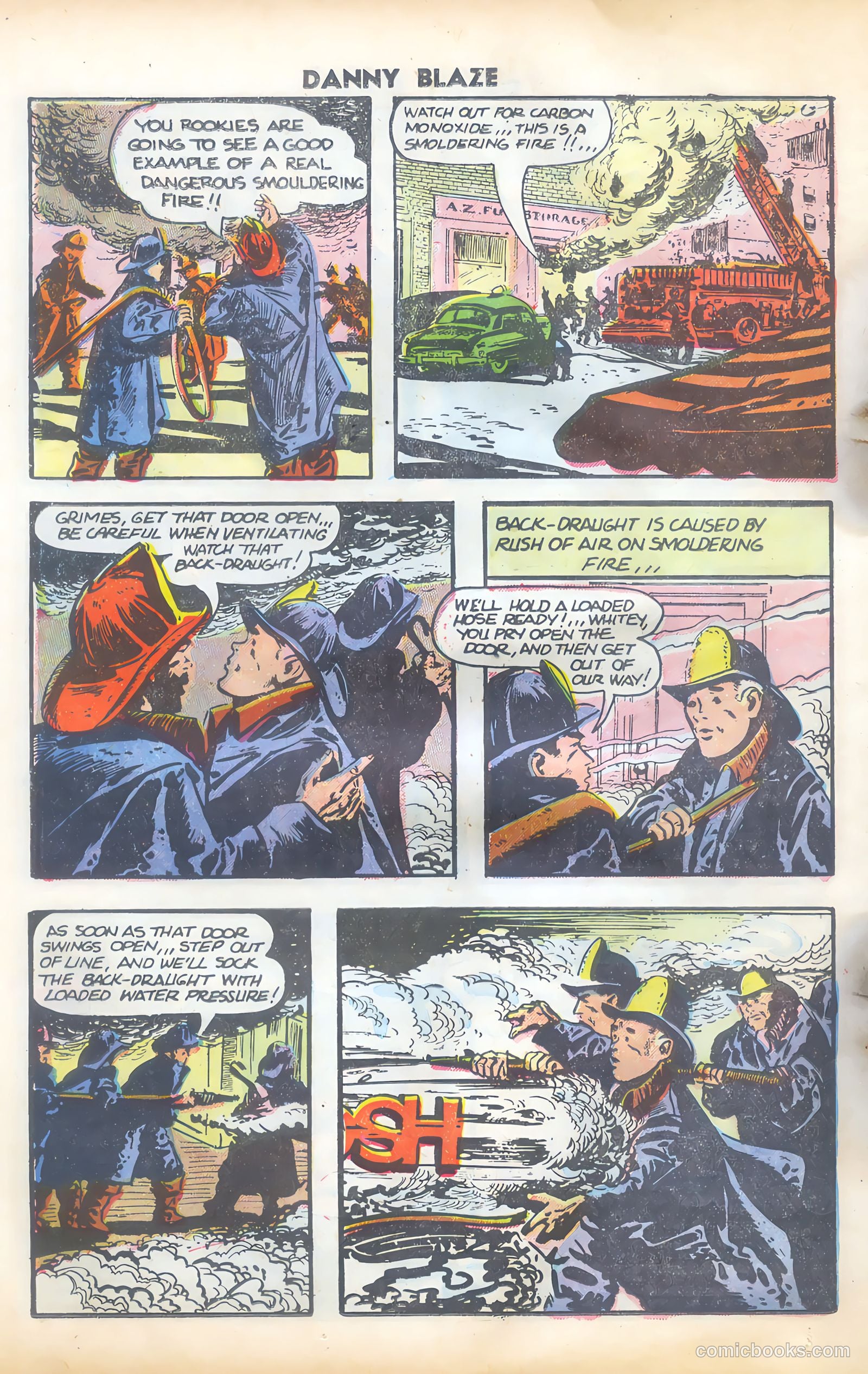Danny Blaze #2 (1955) — page 26 of 36