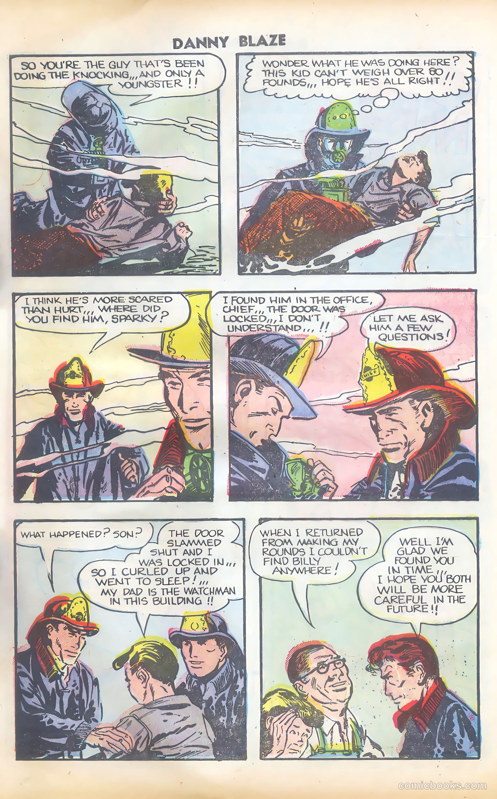 Danny Blaze #2 (1955) — page 29 of 36