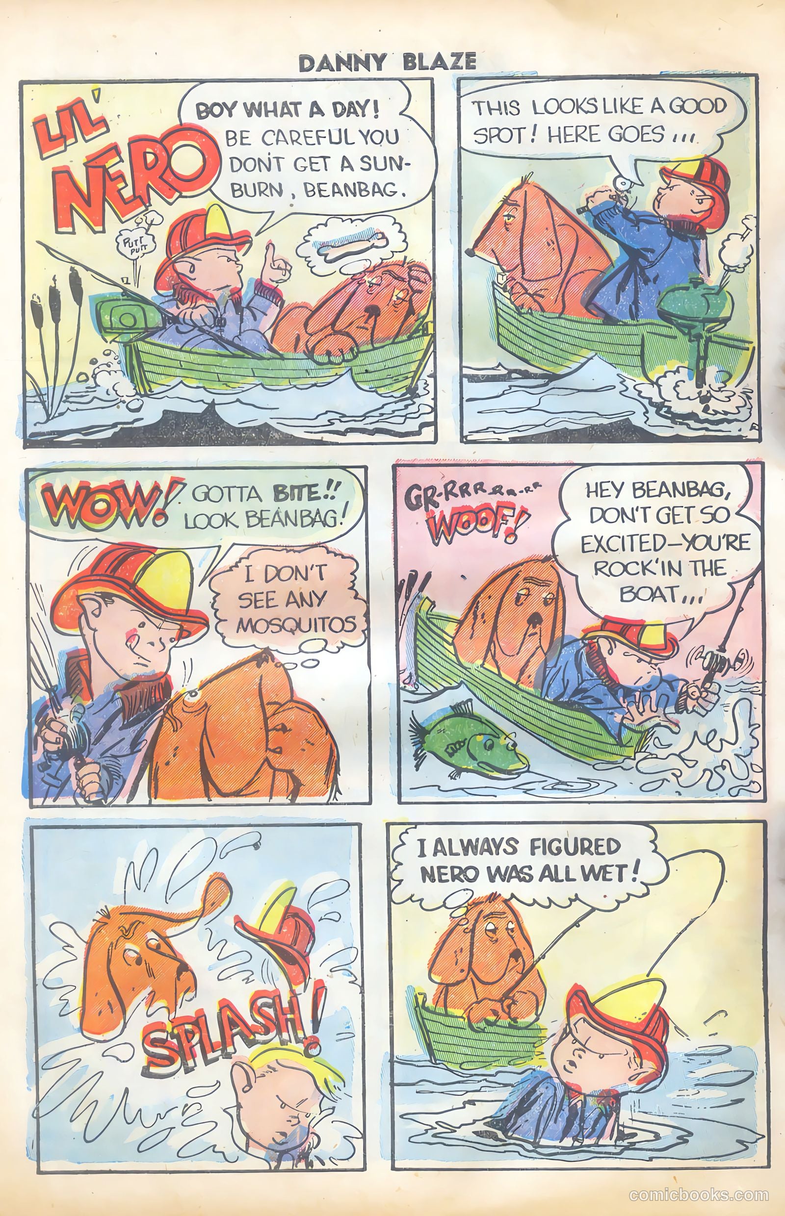 Danny Blaze #2 (1955) — page 30 of 36