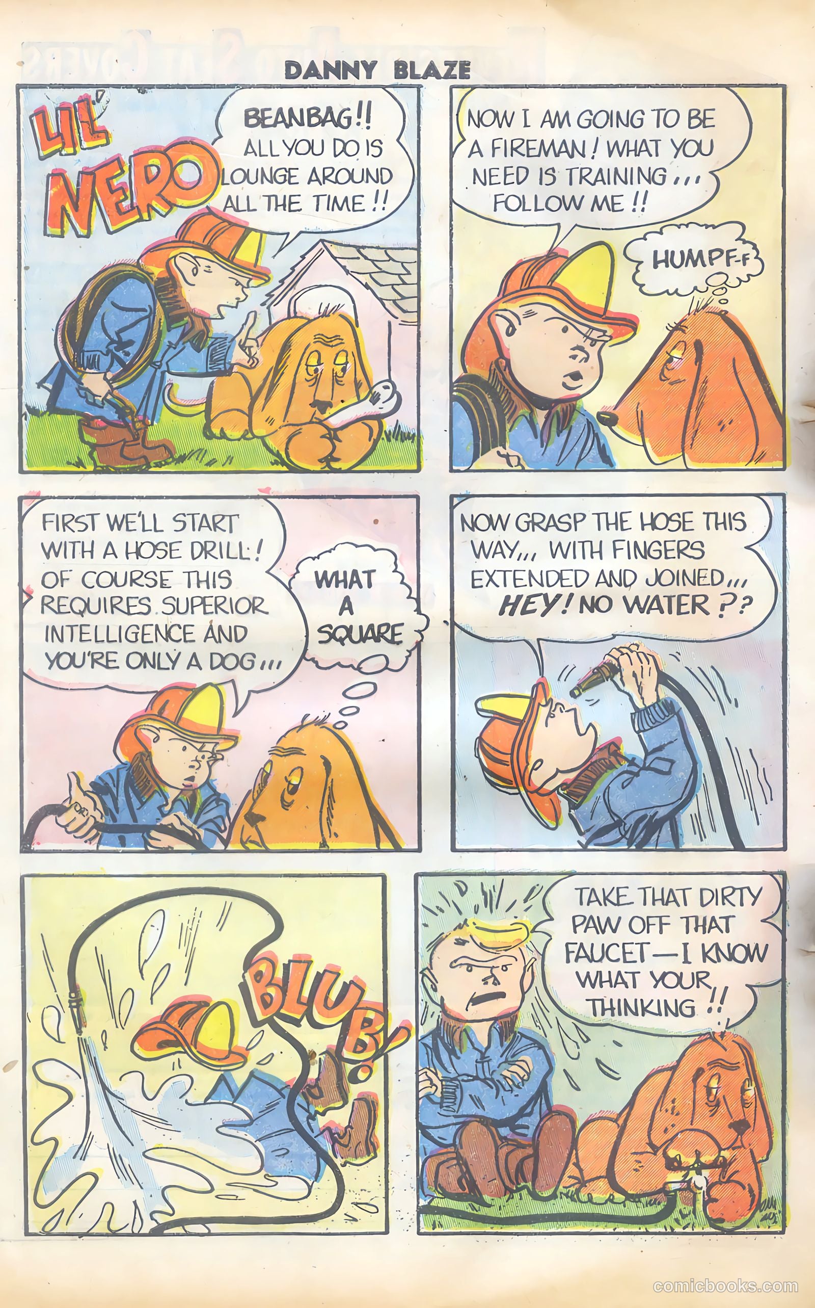 Danny Blaze #2 (1955) — page 32 of 36