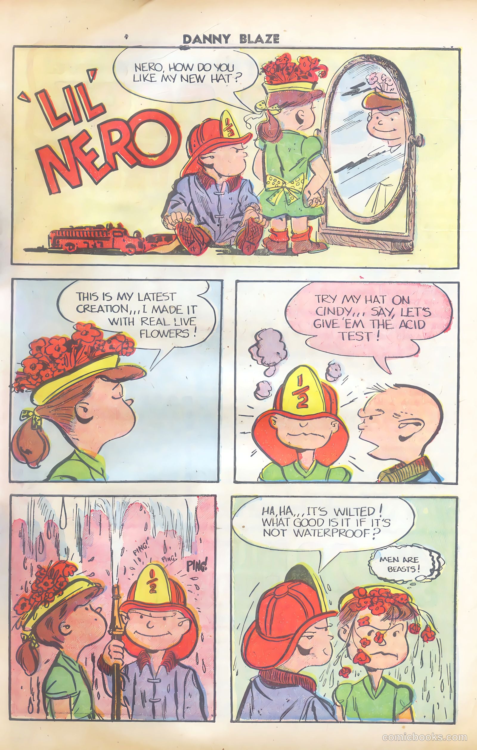 Danny Blaze #2 (1955) — page 33 of 36