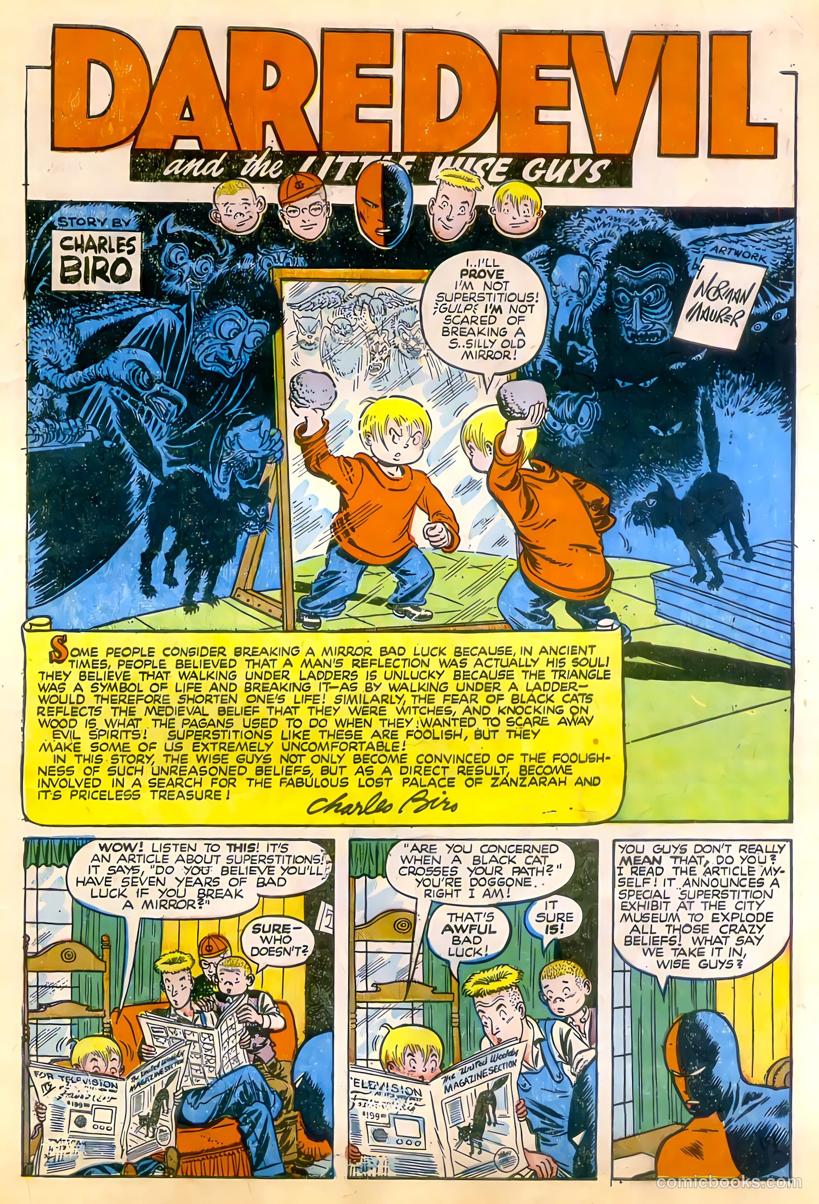Daredevil #53 (1949) — page 3 of 52