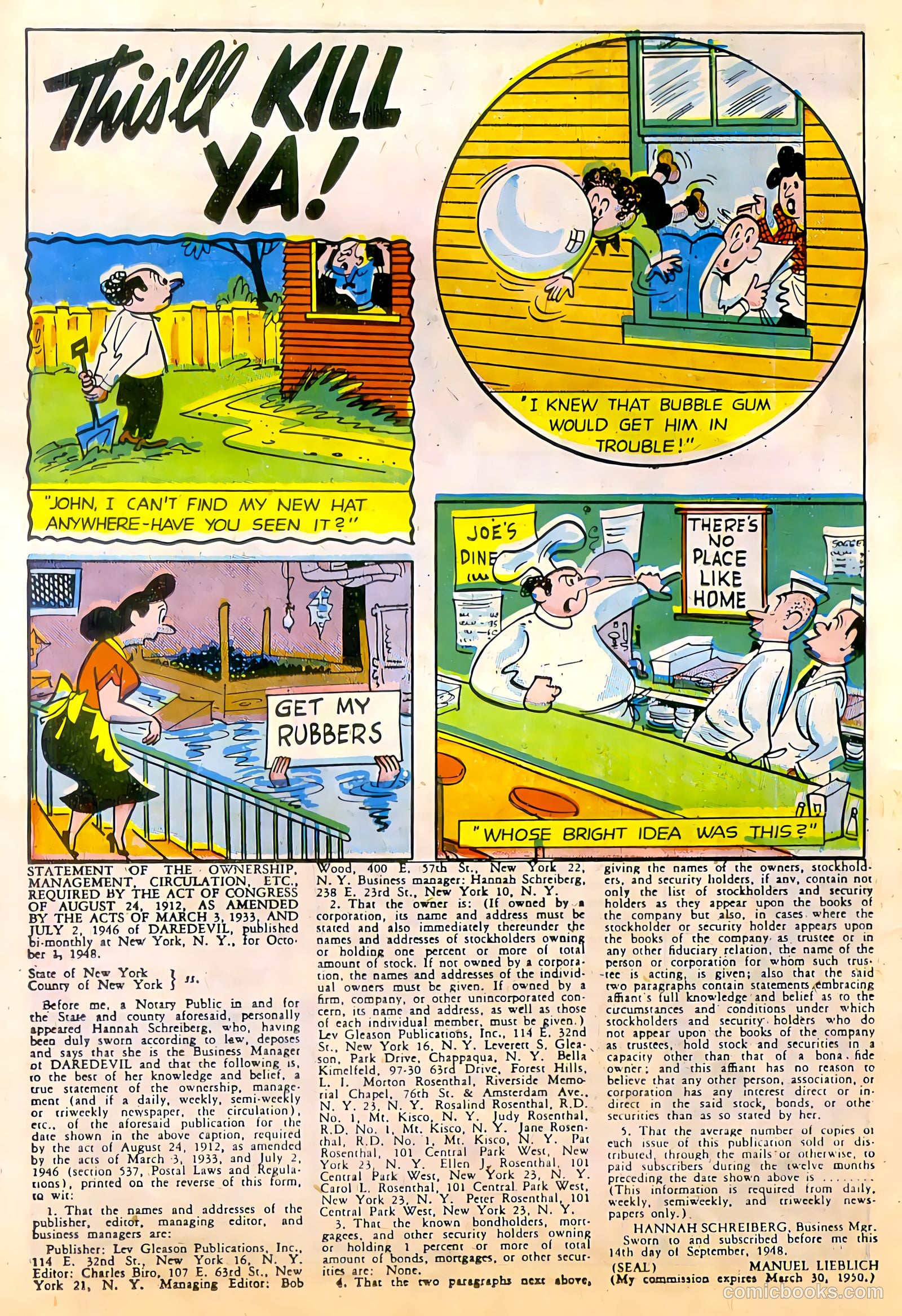Daredevil #53 (1949) — page 24 of 52
