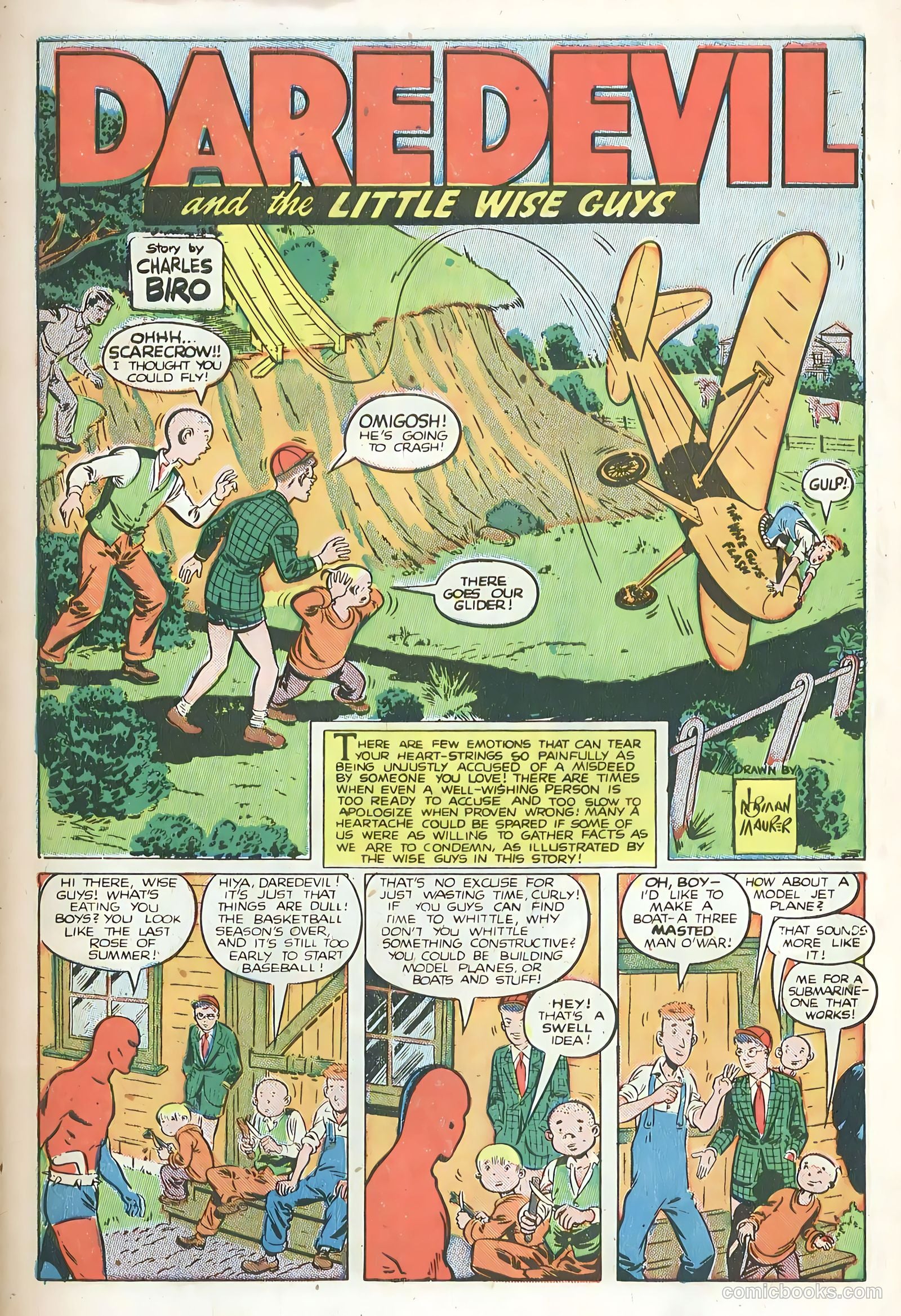 Daredevil #54 (1949) — page 3 of 51