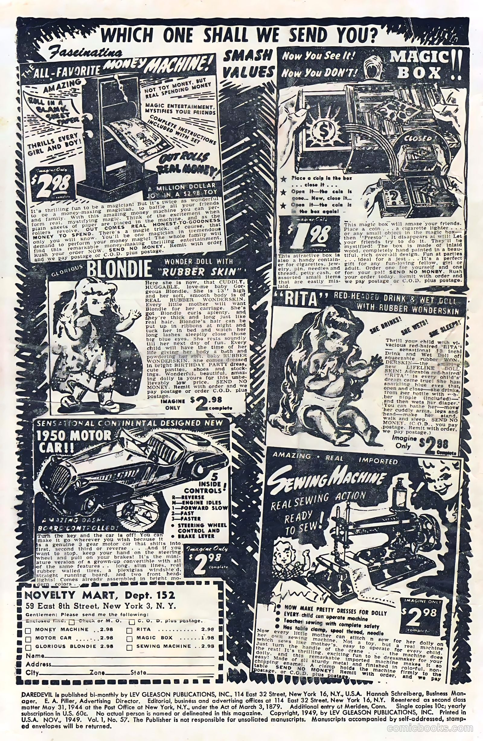 Daredevil #57 (1949) — page 2 of 52