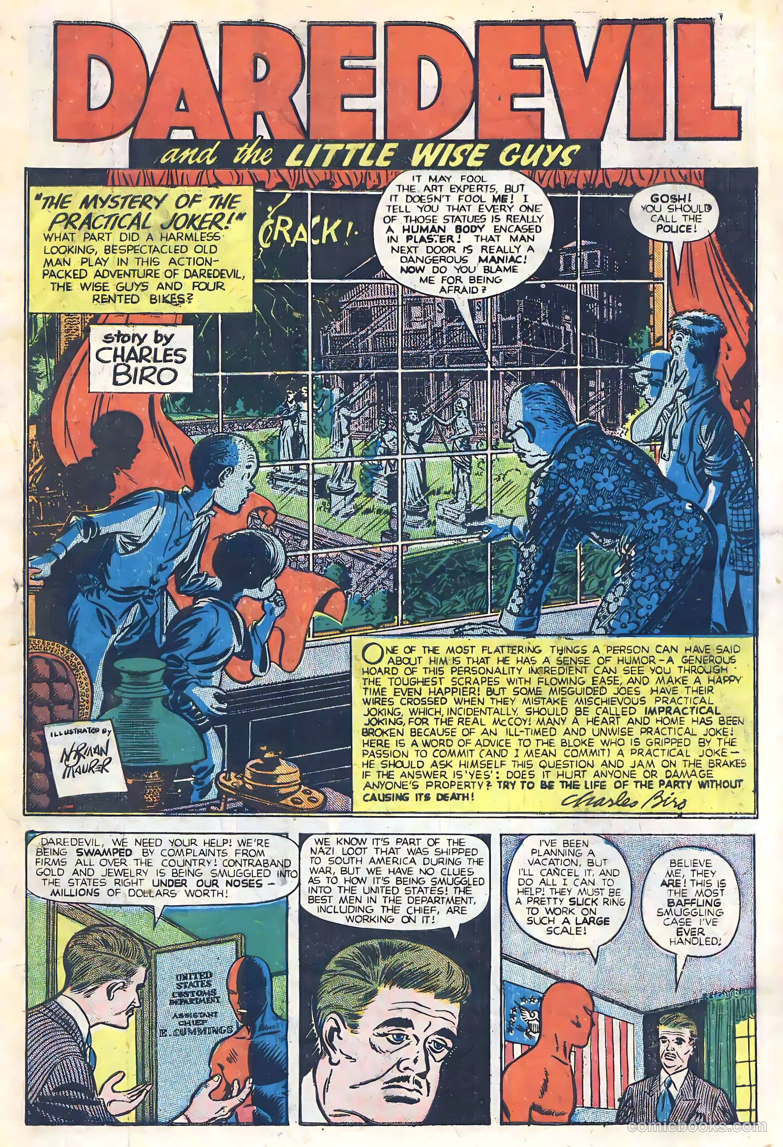 Daredevil #57 (1949) — page 3 of 52