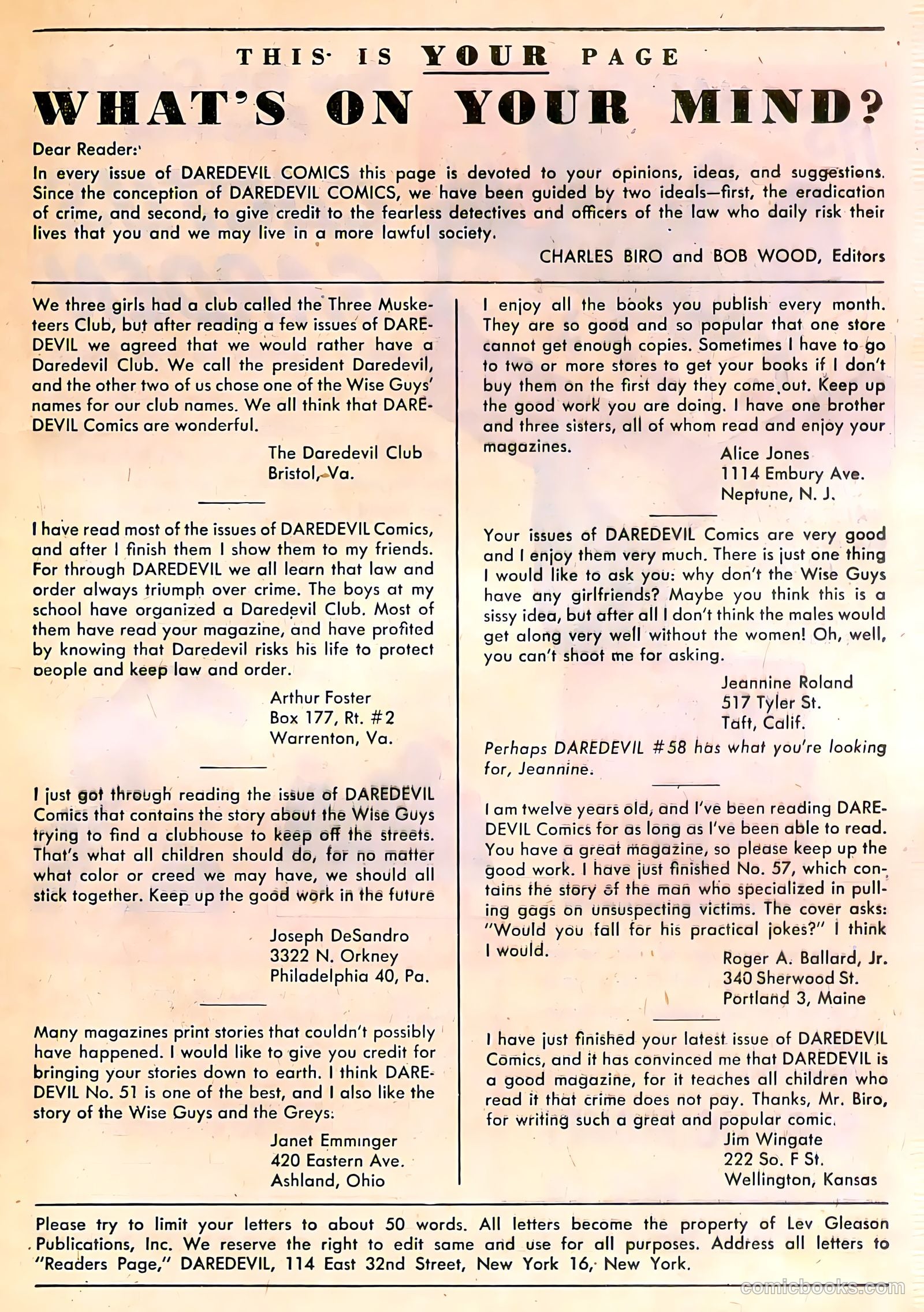 Daredevil #60 (1950) — page 21 of 52