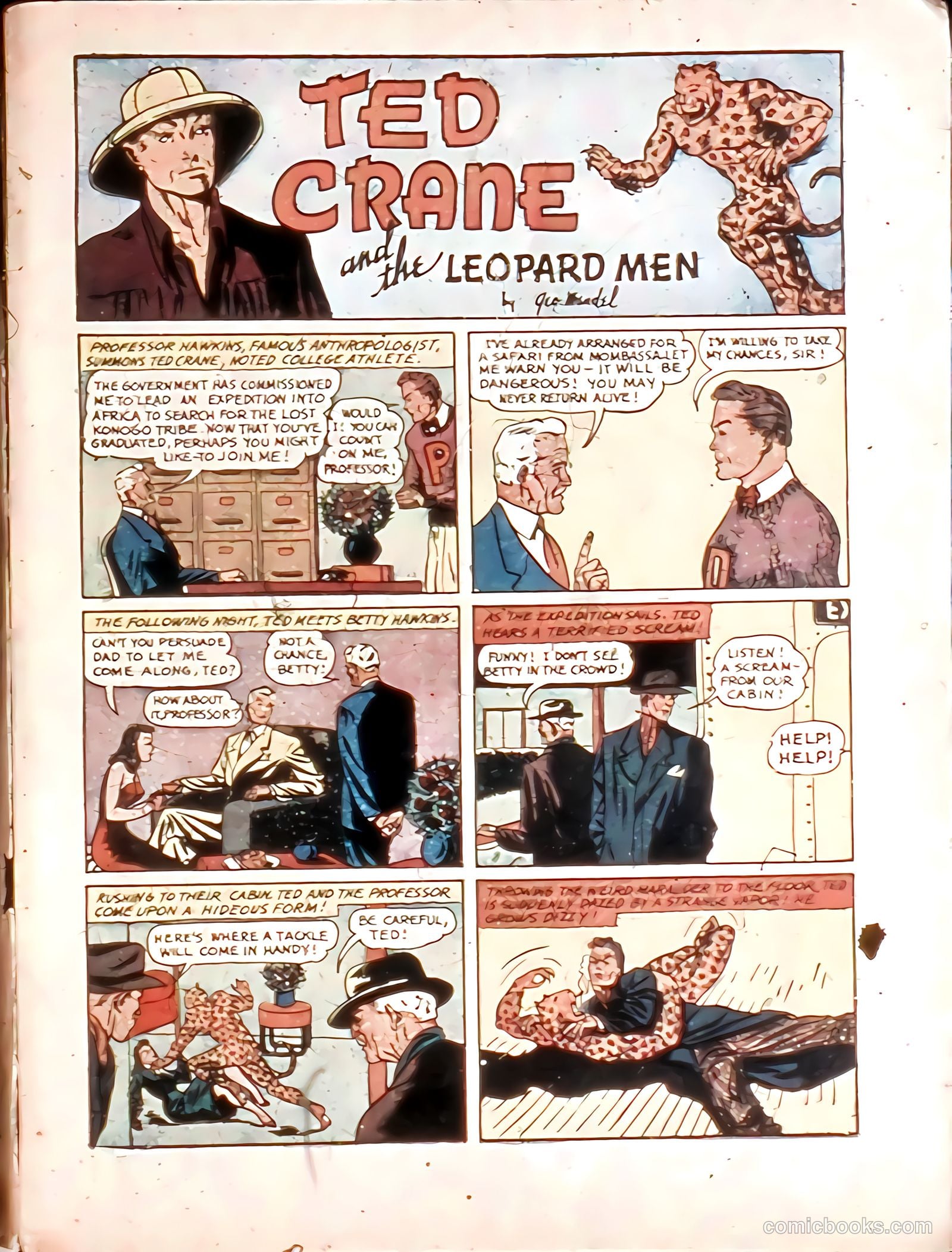 Daring Comics #2 (1940) — page 3 of 68