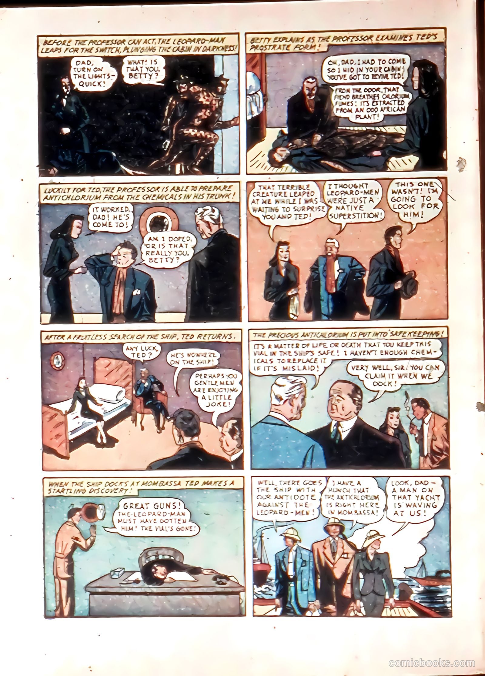 Daring Comics #2 (1940) — page 4 of 68