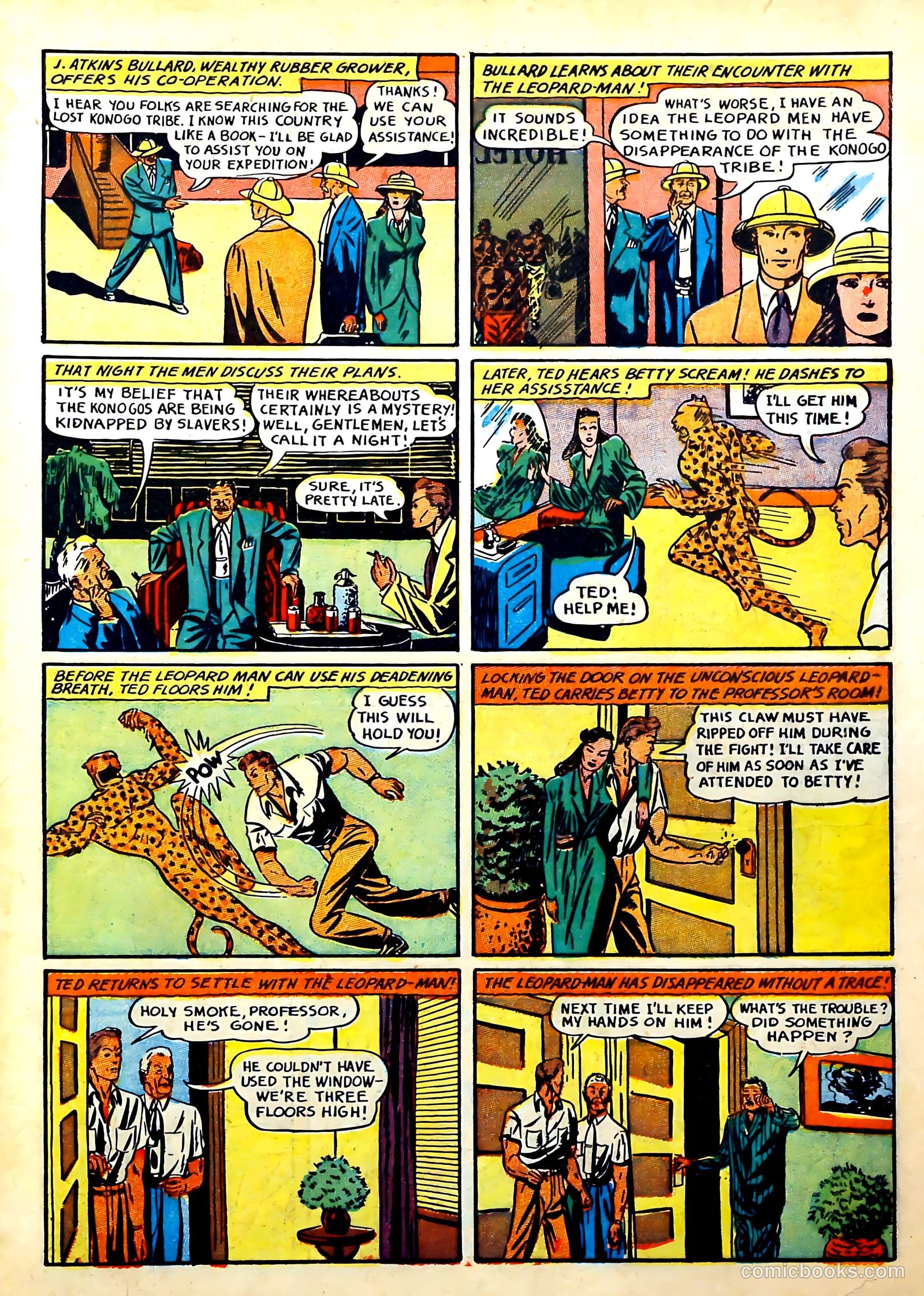 Daring Comics #2 (1940) — page 5 of 68