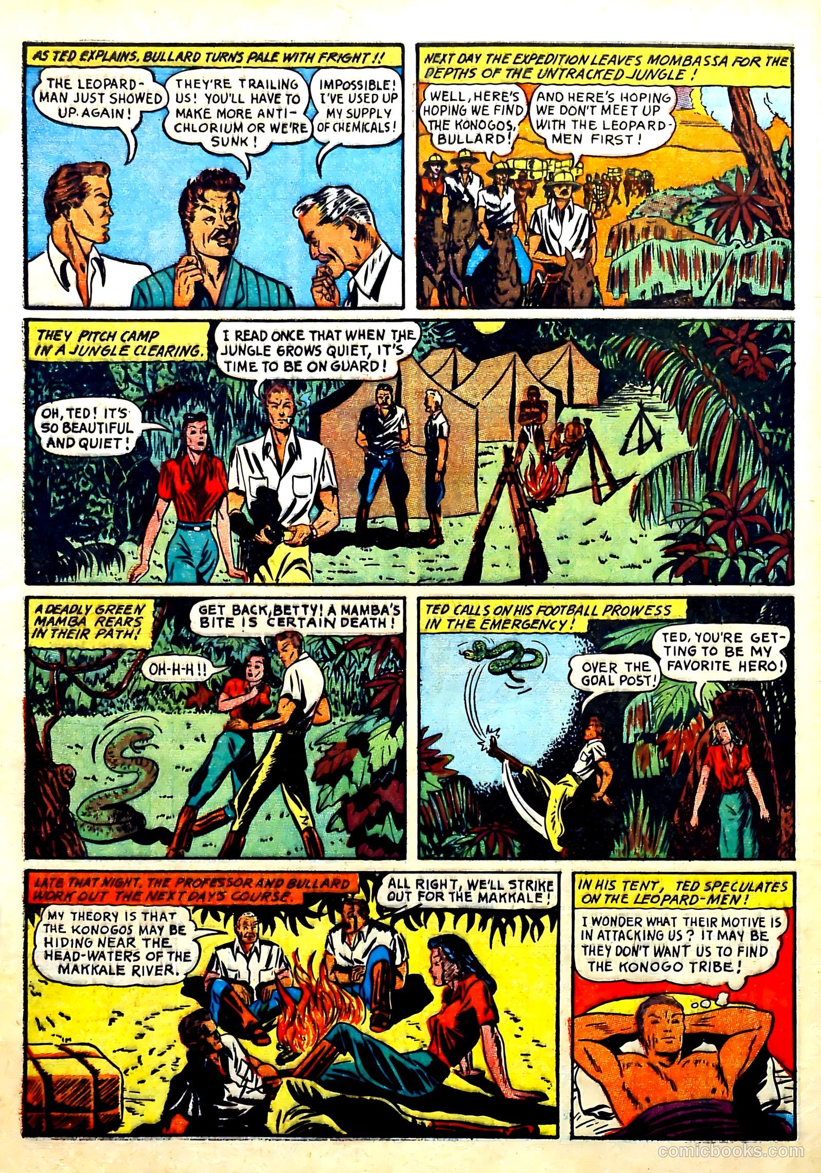 Daring Comics #2 (1940) — page 6 of 68