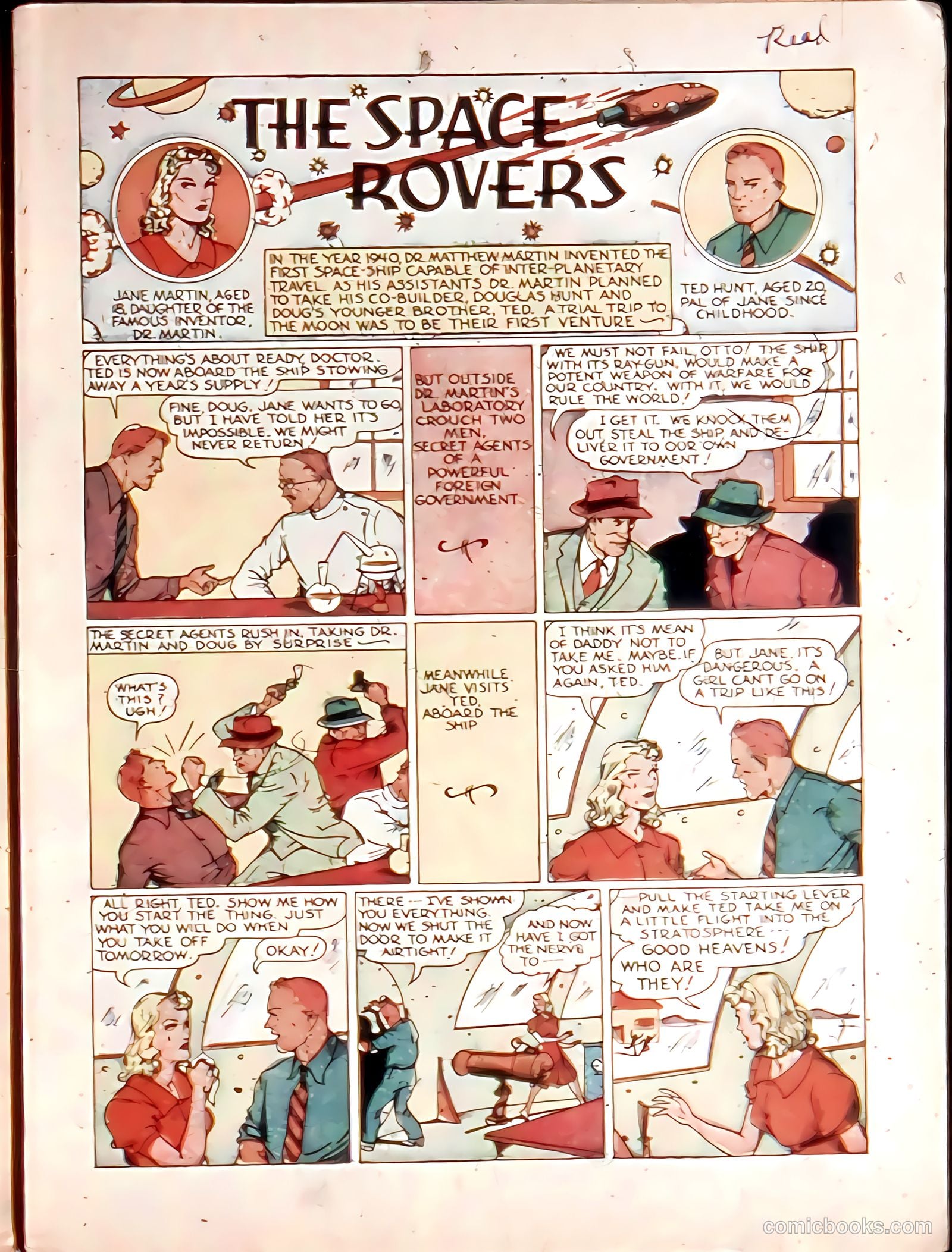 Daring Comics #2 (1940) — page 13 of 68