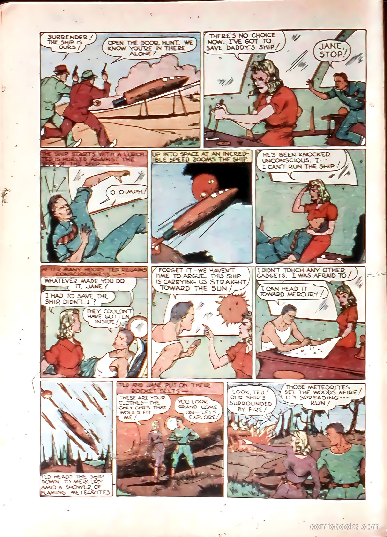 Daring Comics #2 (1940) — page 14 of 68