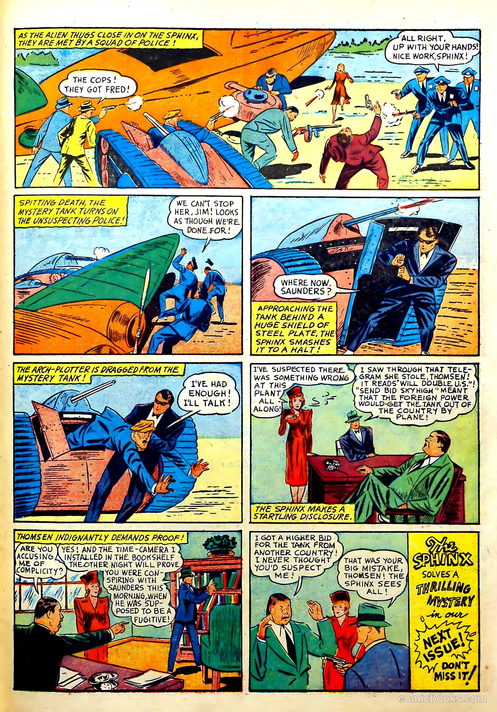 Daring Comics #2 (1940) — page 59 of 68