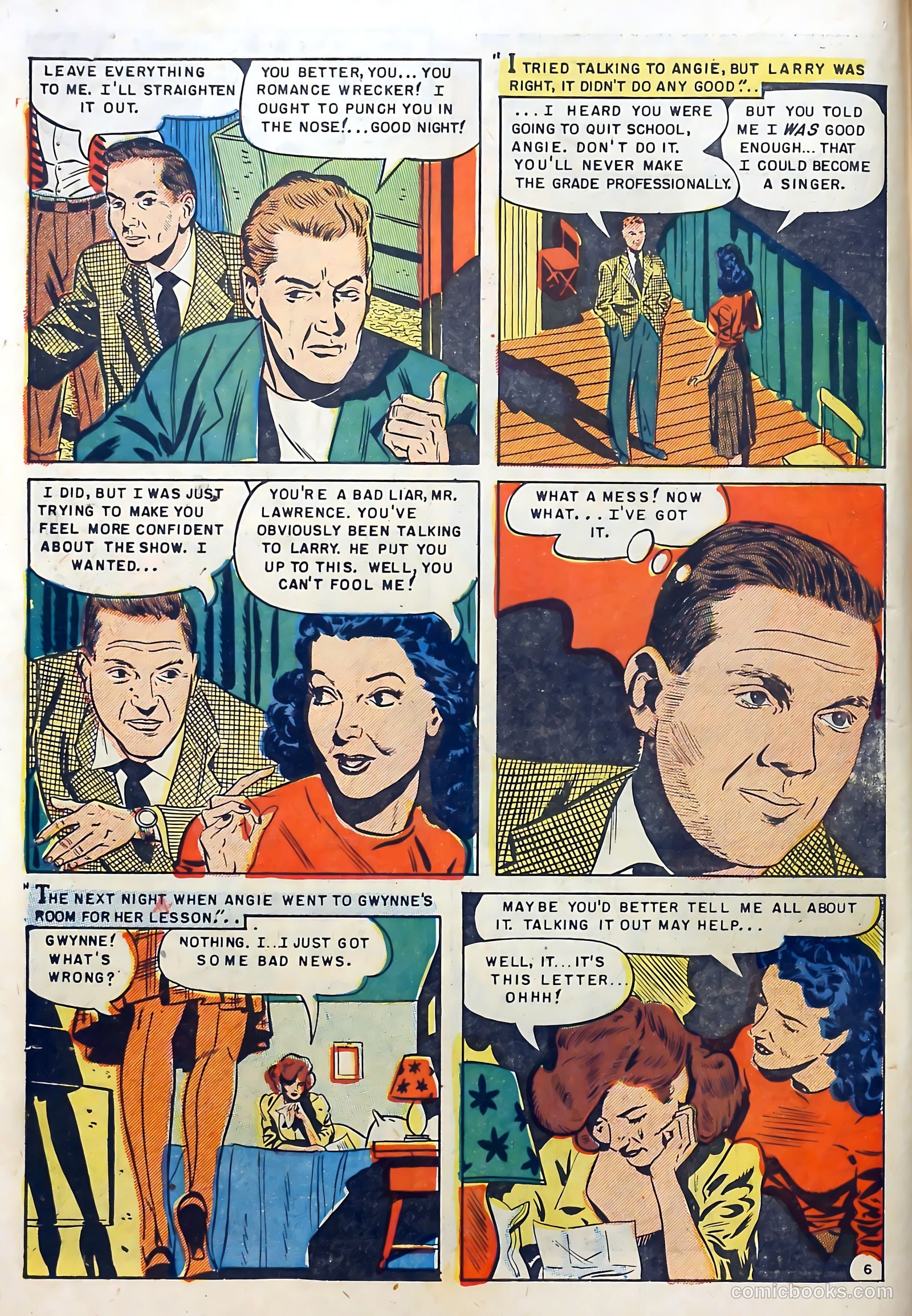 Daring Confessions #4 (1952) — page 8 of 37