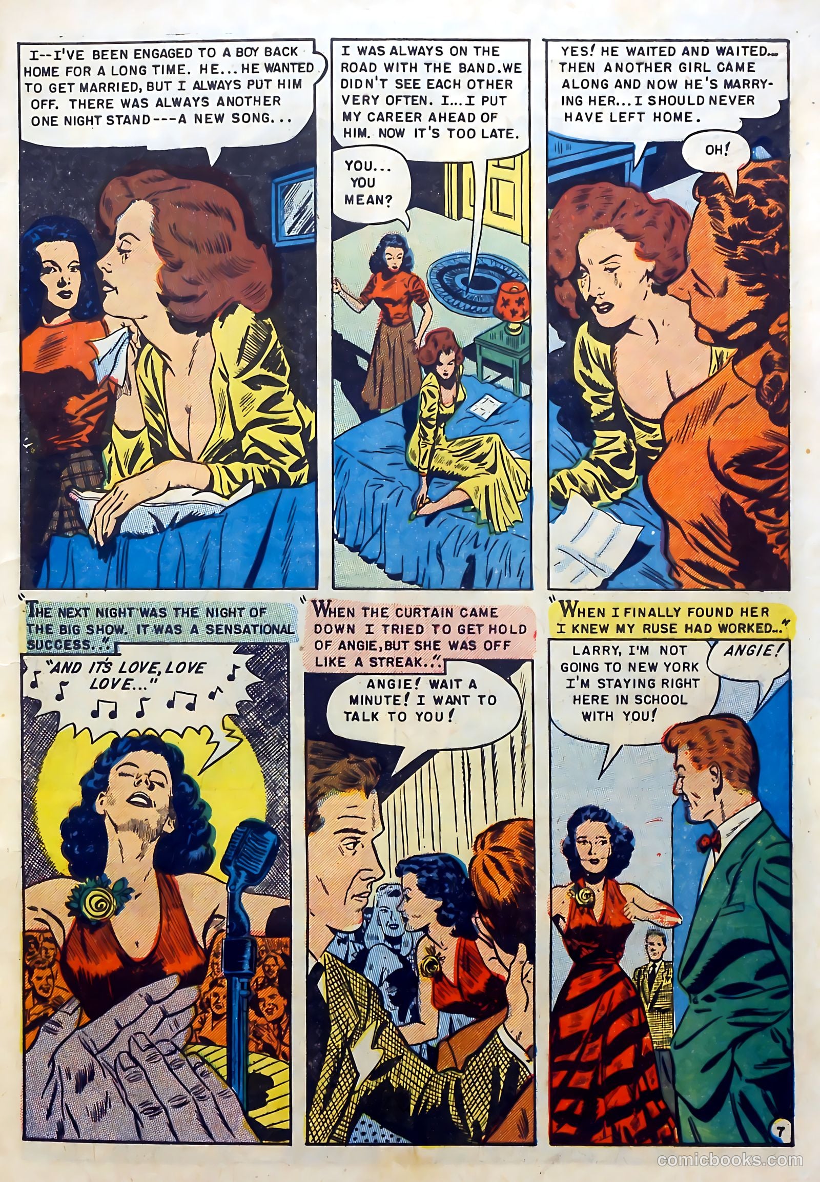 Daring Confessions #4 (1952) — page 9 of 37