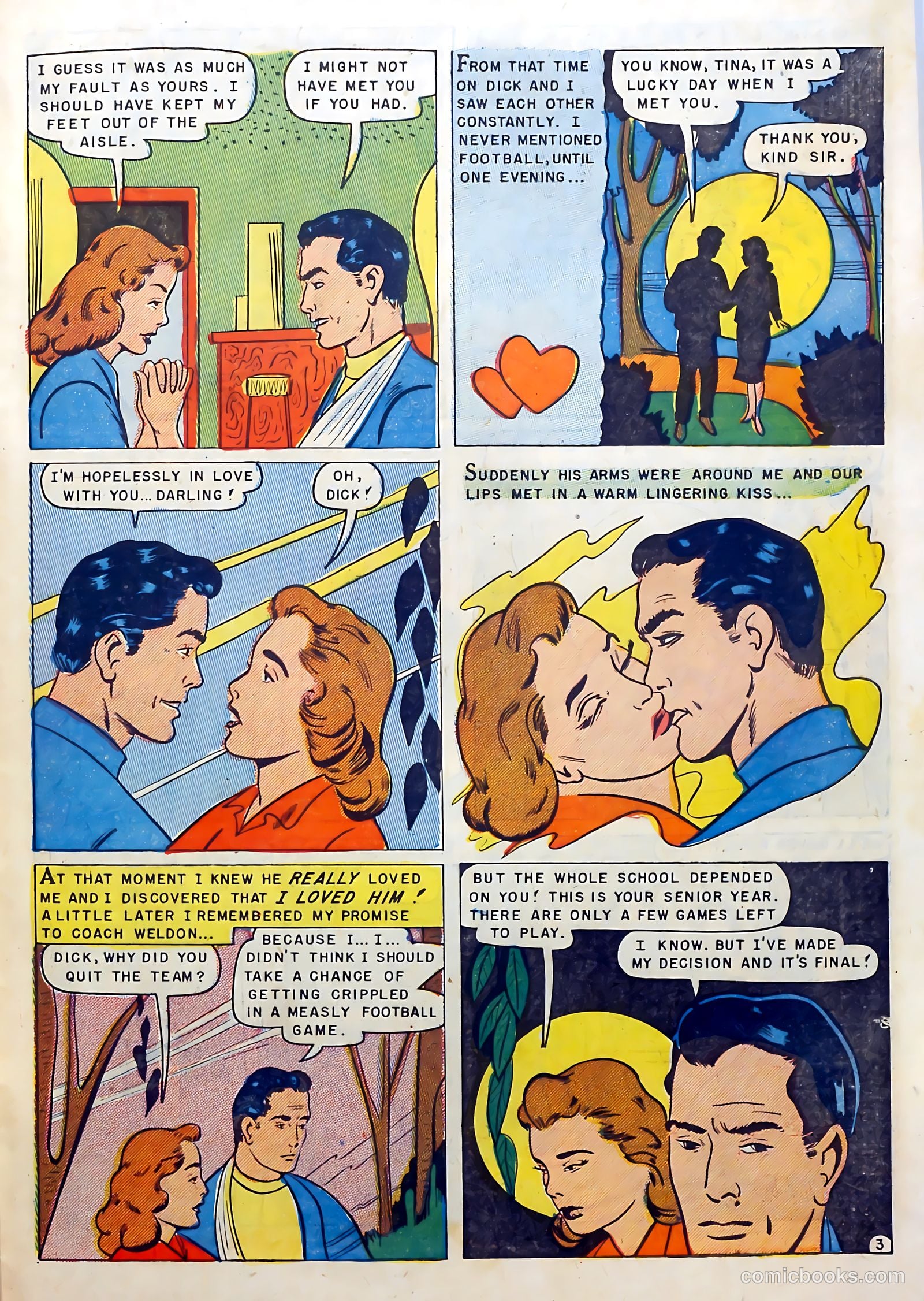 Daring Confessions #4 (1952) — page 29 of 37