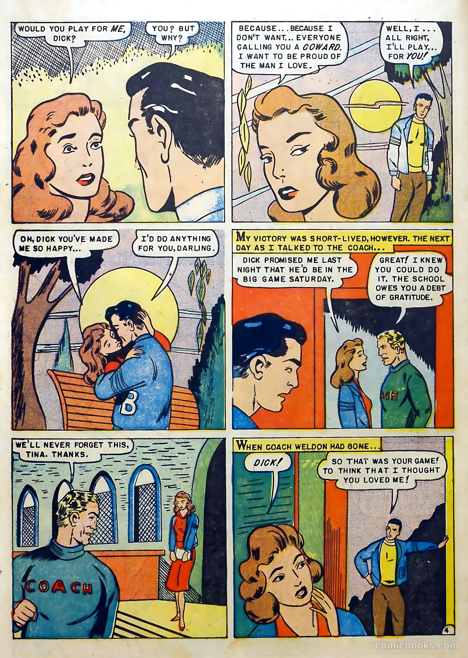 Daring Confessions #4 (1952) — page 30 of 37