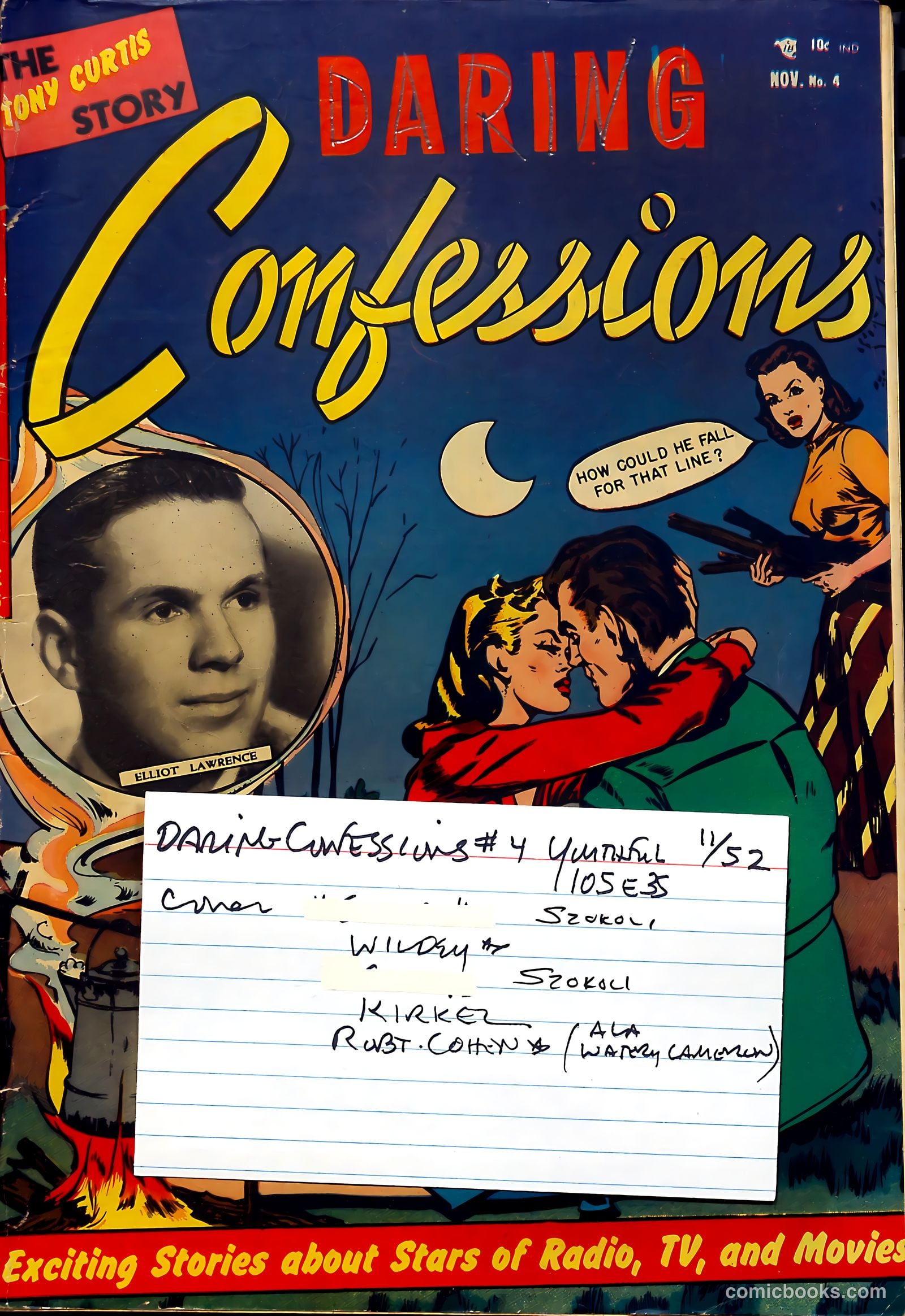 Daring Confessions #4 (1952) — page 37 of 37