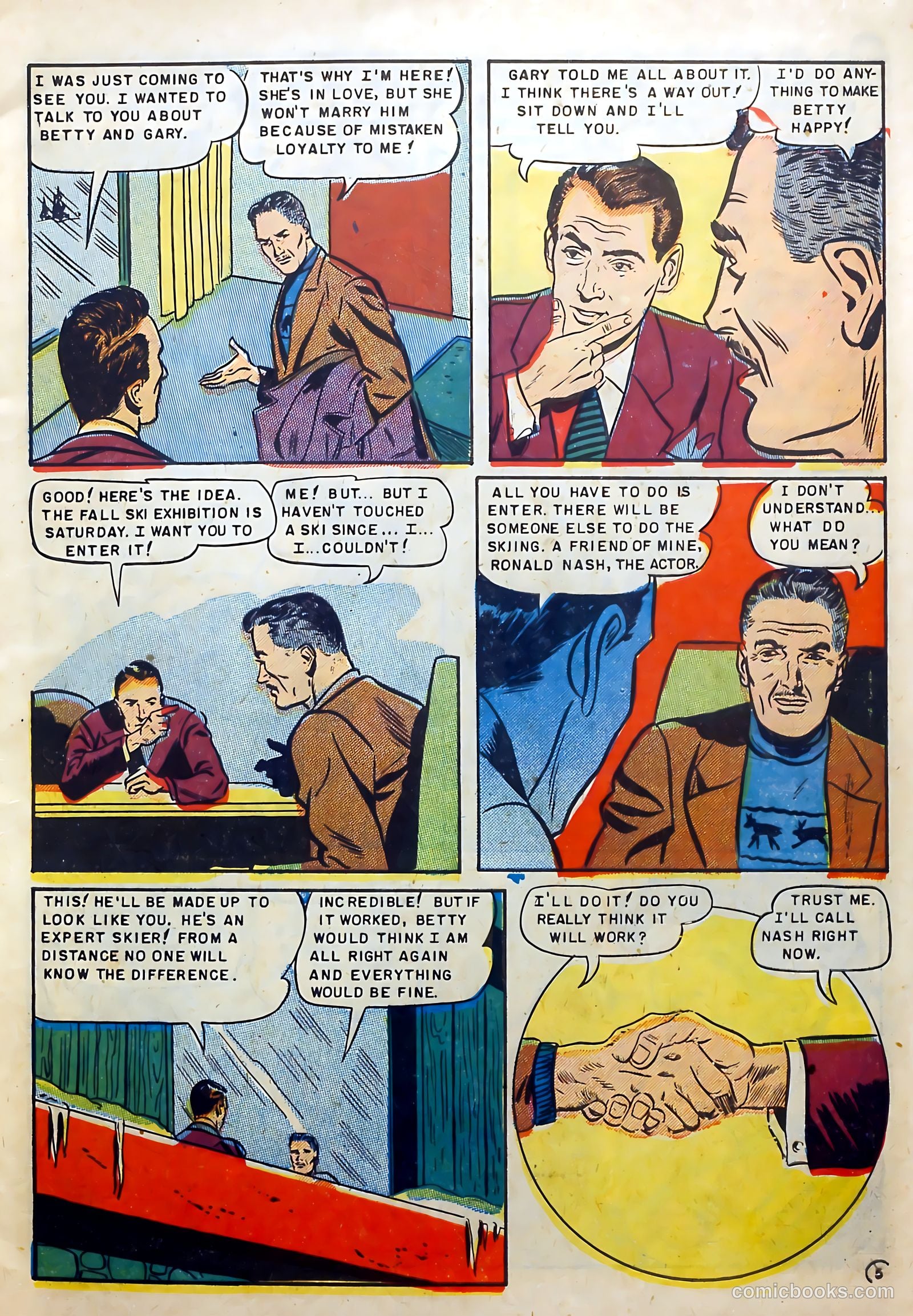 Daring Confessions #5 (1953) — page 7 of 36