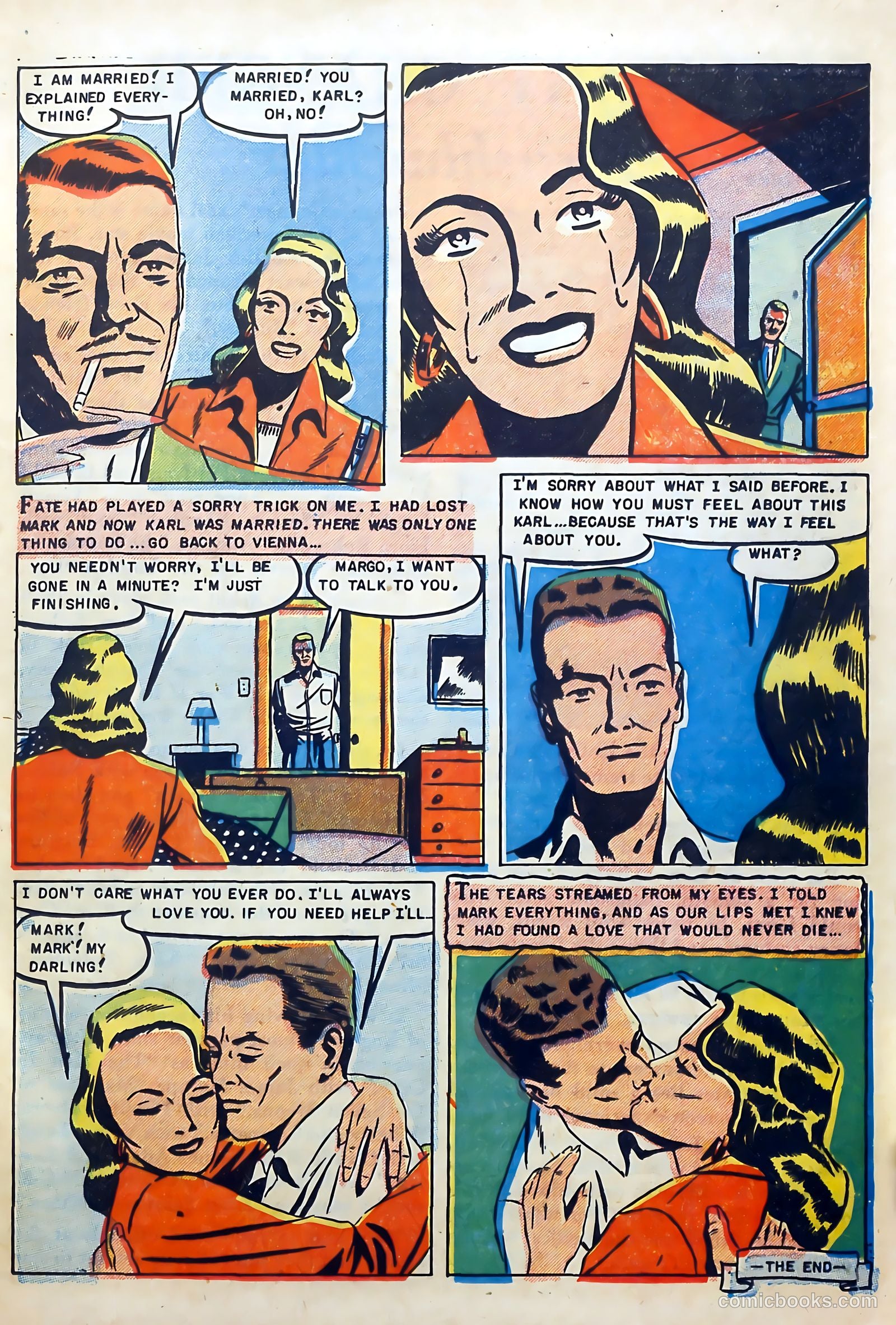 Daring Confessions #5 (1953) — page 17 of 36
