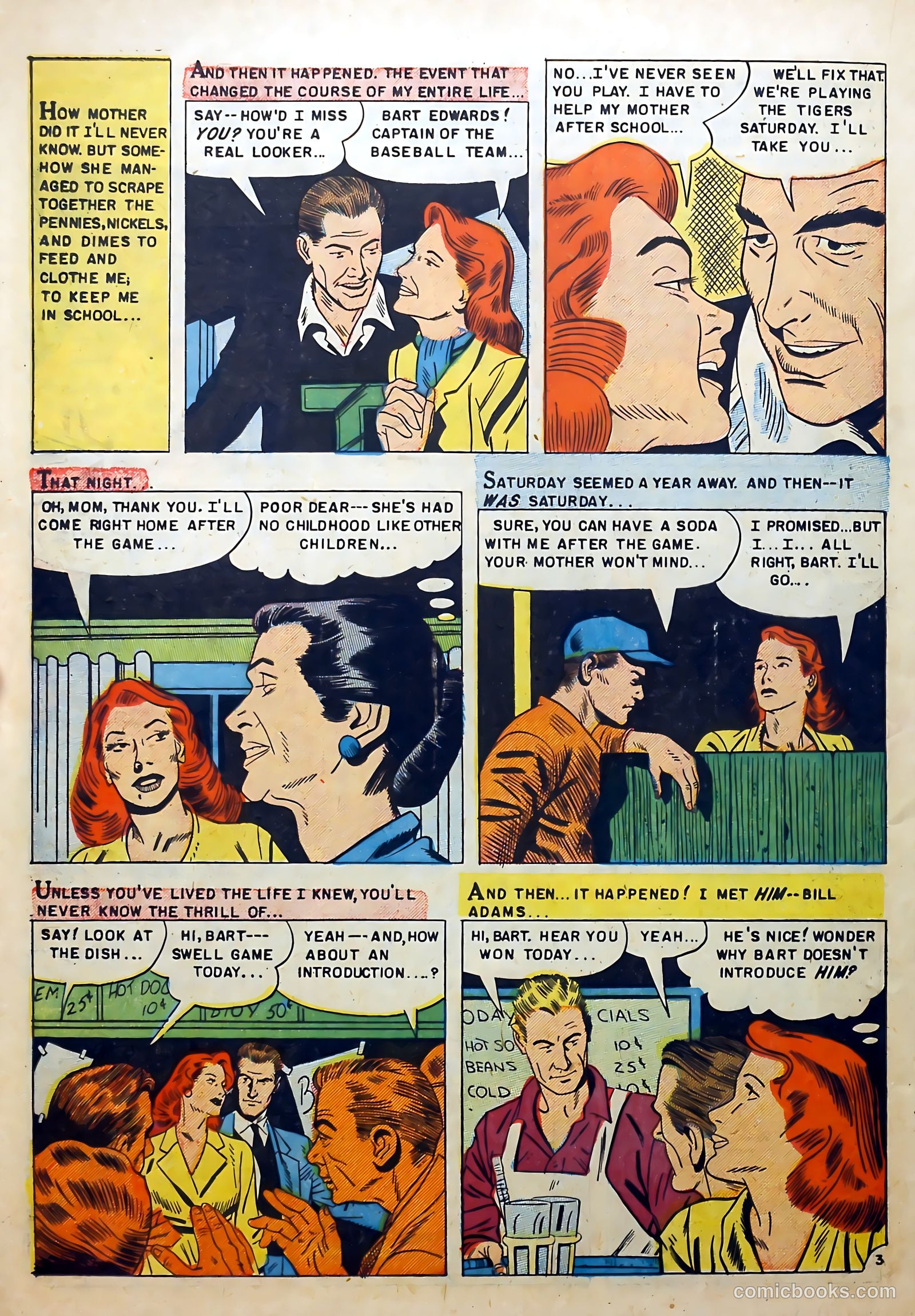 Daring Confessions #5 (1953) — page 22 of 36