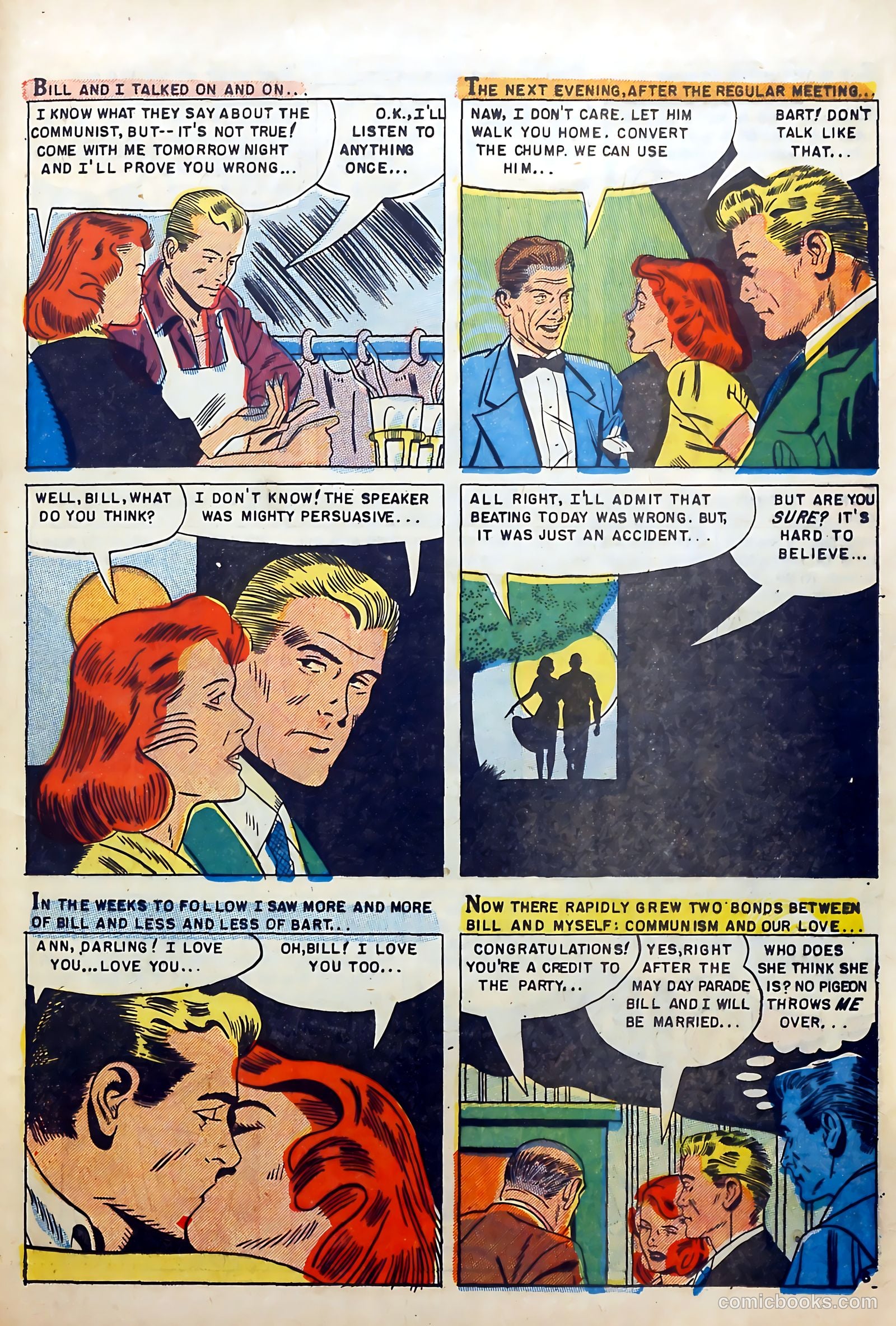 Daring Confessions #5 (1953) — page 25 of 36
